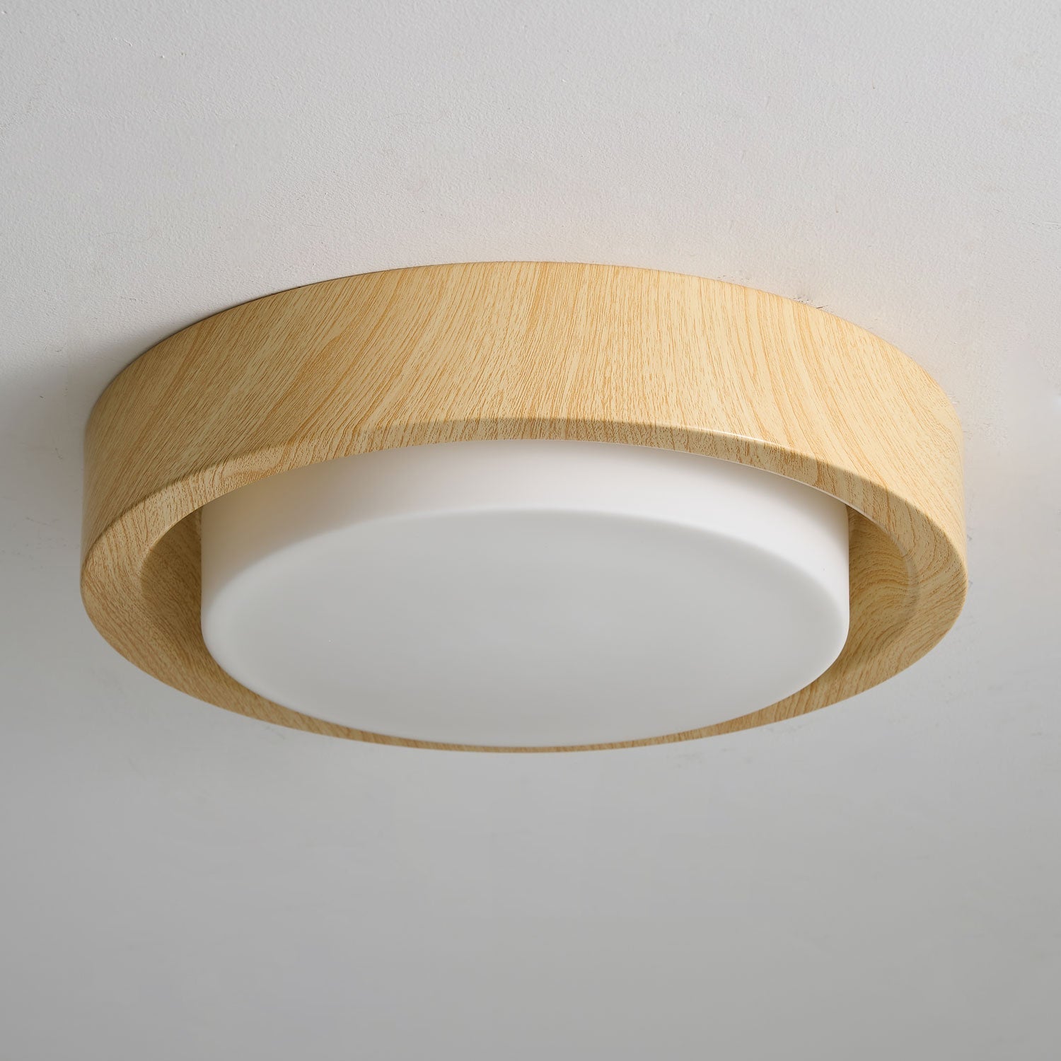Daniel Minimalist Wood Ceiling Light - Letslighting