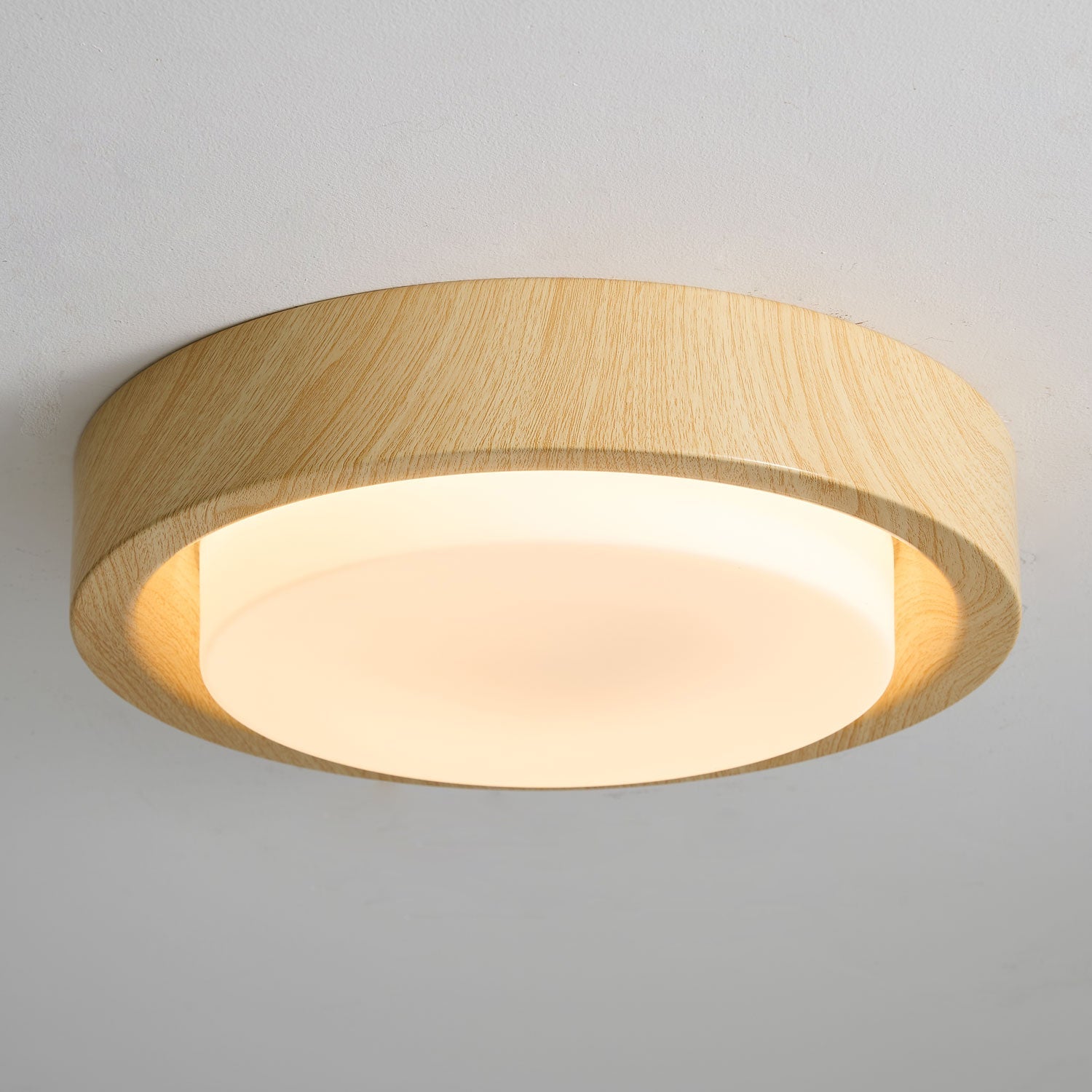 Daniel Minimalist Wood Ceiling Light - Letslighting