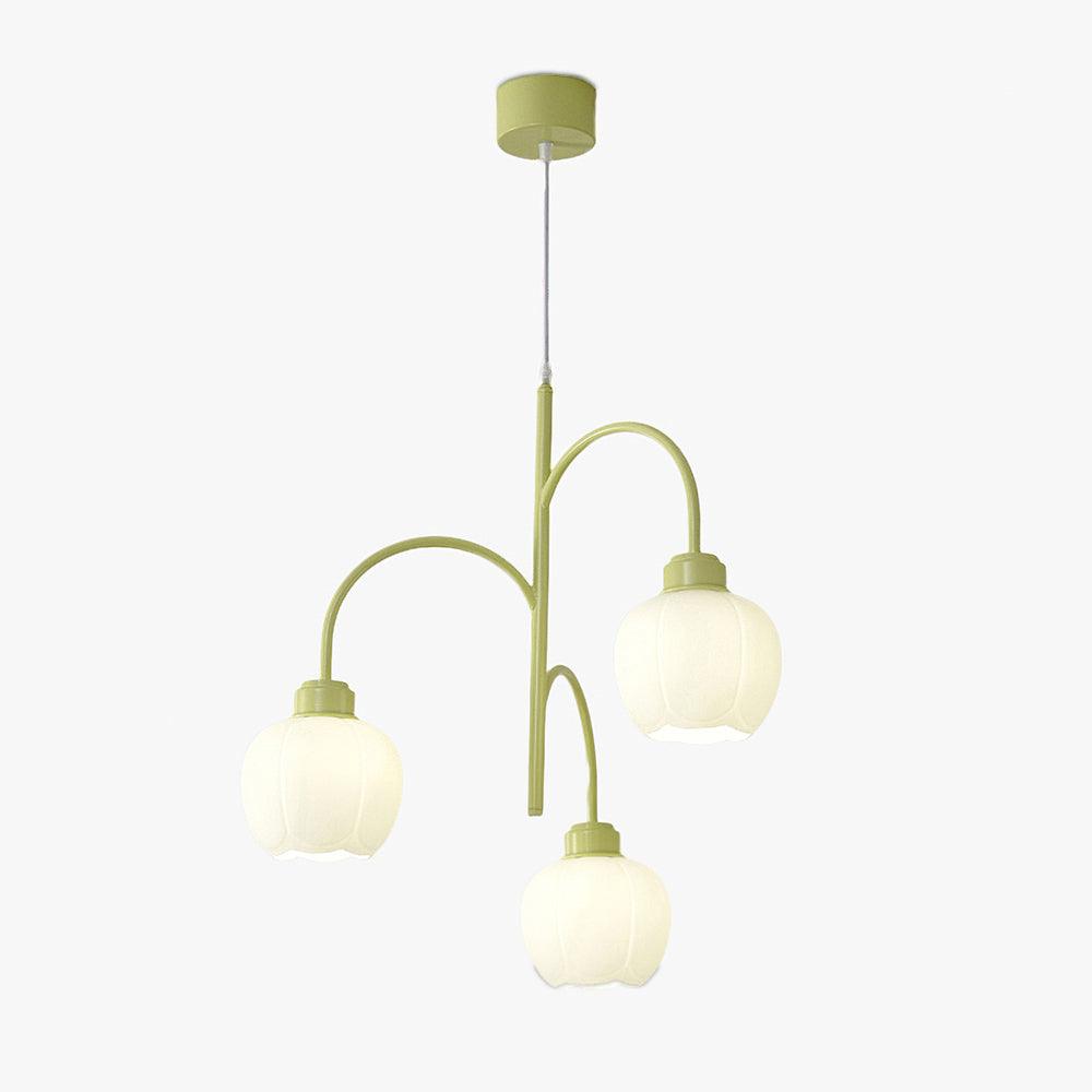 Aurora Chandelier Flower Petal Modern - Letslighting
