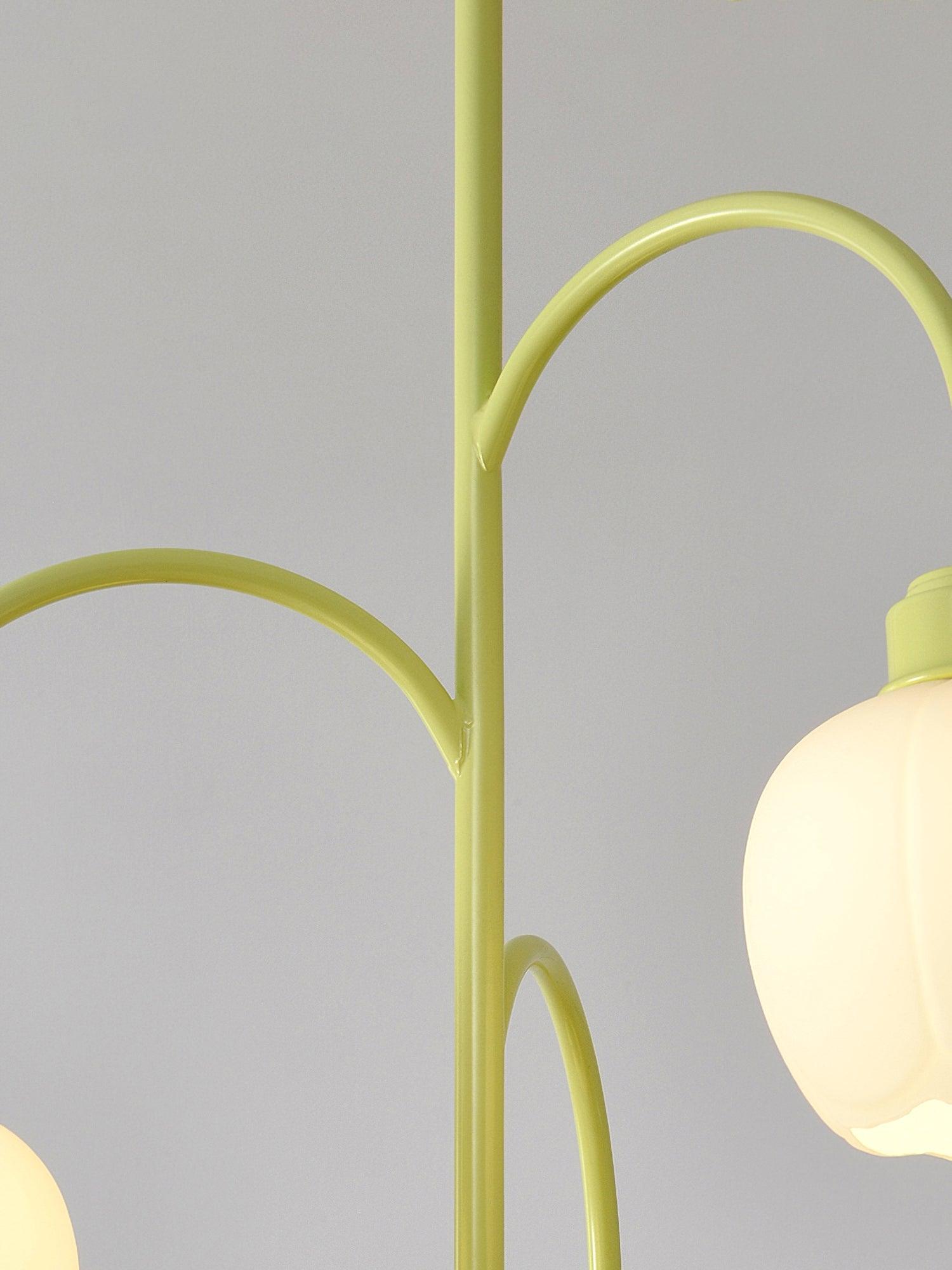Aurora Chandelier Flower Petal Modern - Letslighting
