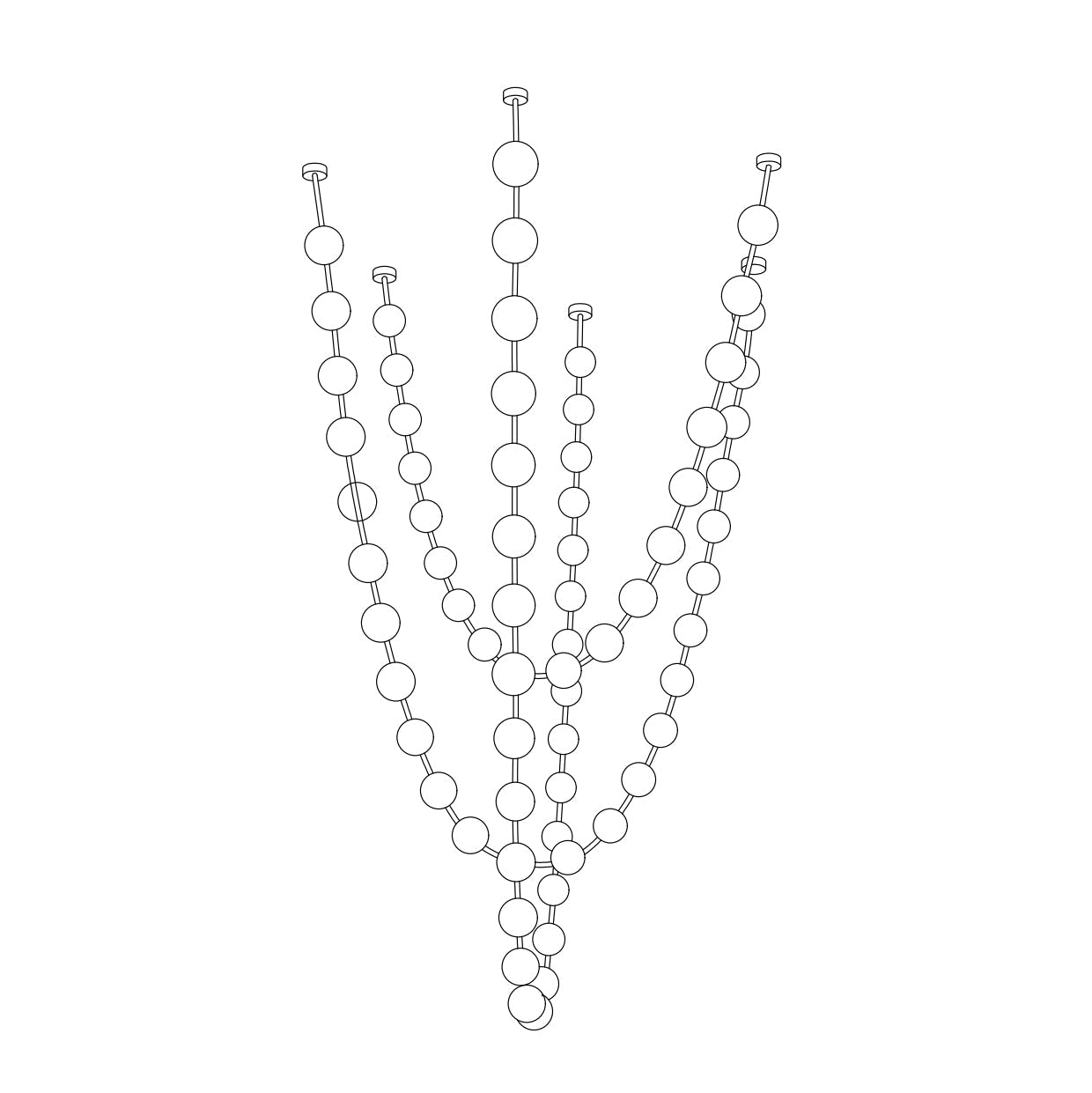 Strand Necklace Chandelier - Letslighting