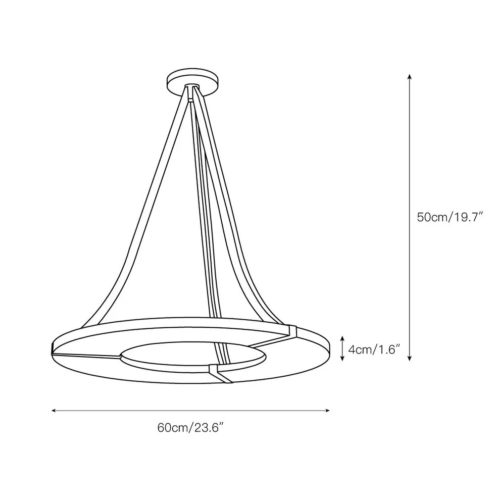 Elirionis Modern Minimalist Alabaster Chandelier - Letslighting