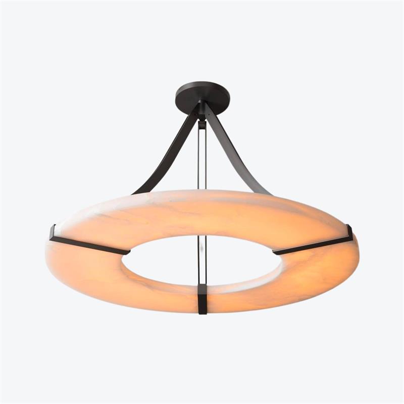 Elirionis Modern Minimalist Alabaster Chandelier - Letslighting