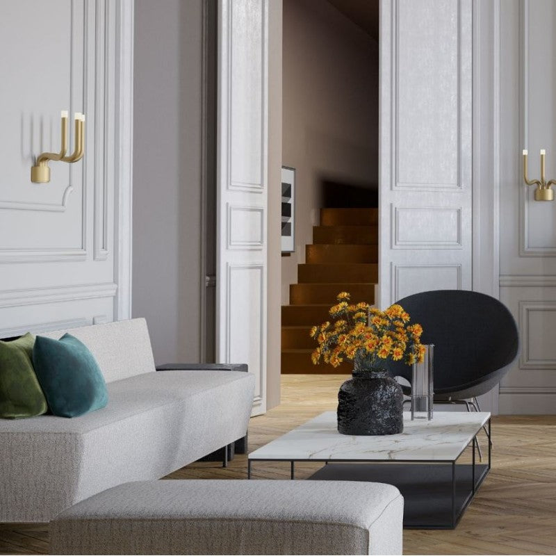 Ivcarila Premium Nordic Brass Wall Lamp - Letslighting