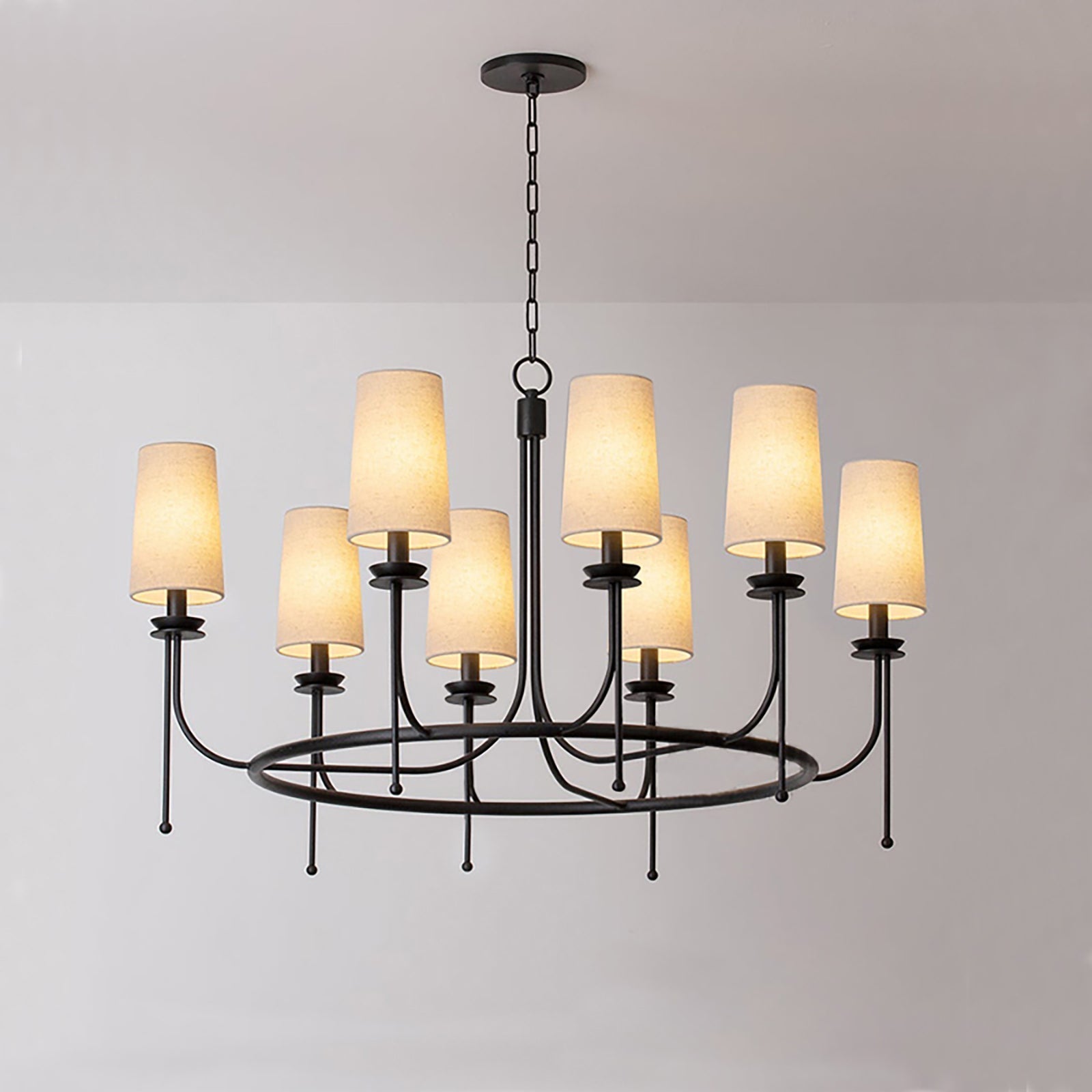 Yovaris Vintage Iron Chandelier - Letslighting