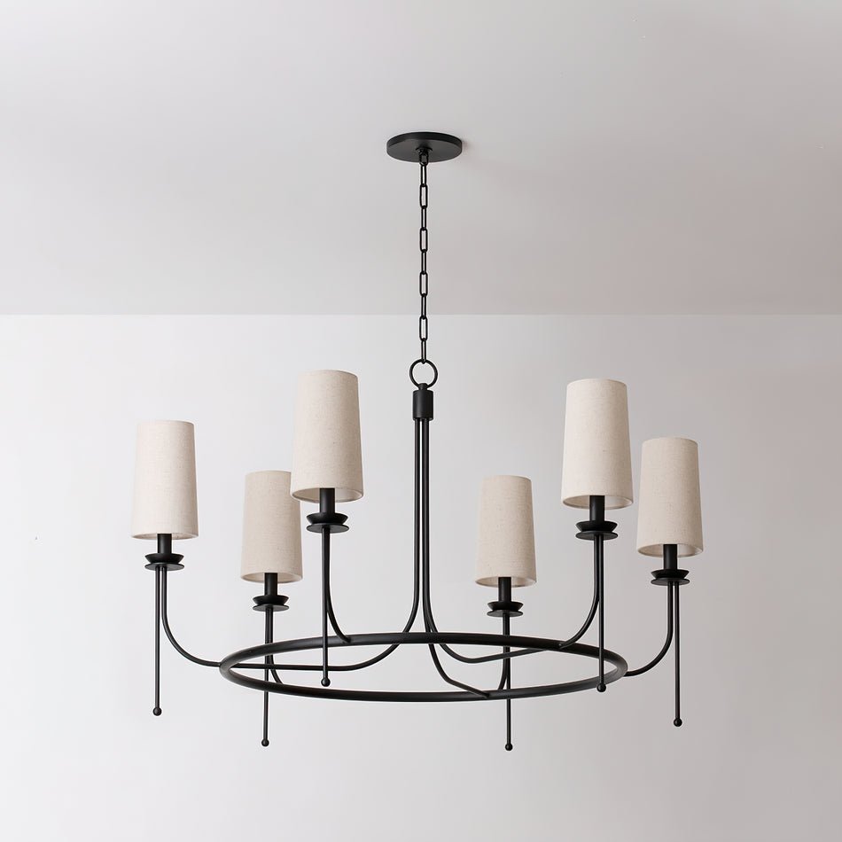Yovaris Vintage Iron Chandelier - Letslighting
