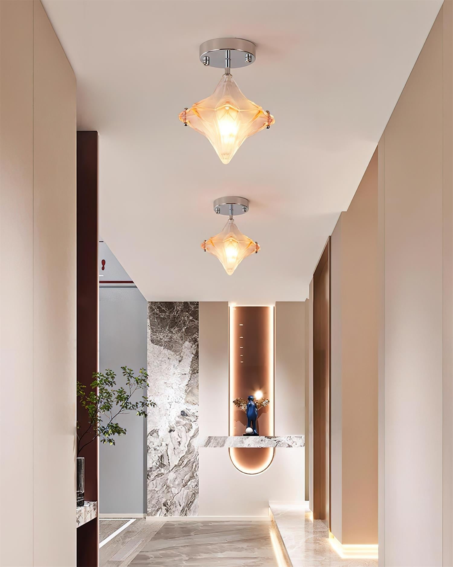 Lyra Ceiling Light Celestial Bloom - Letslighting