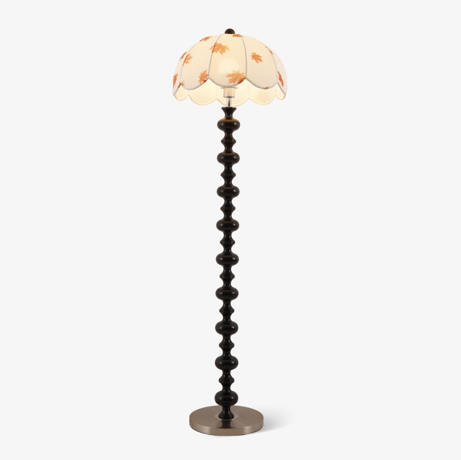 Autumn Wood Fabric Elegant Floor Lamp - Letslighting