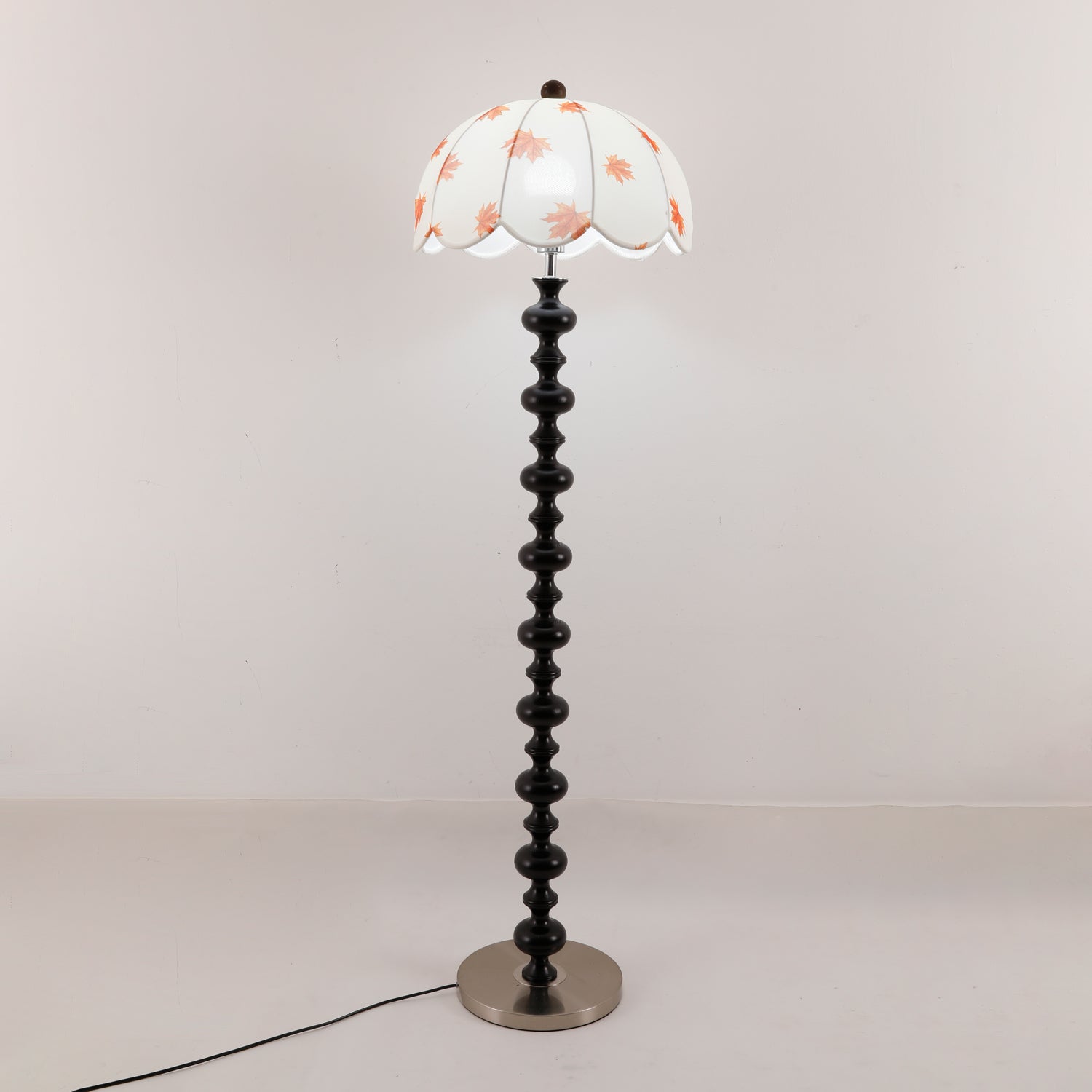 Autumn Wood Fabric Elegant Floor Lamp - Letslighting