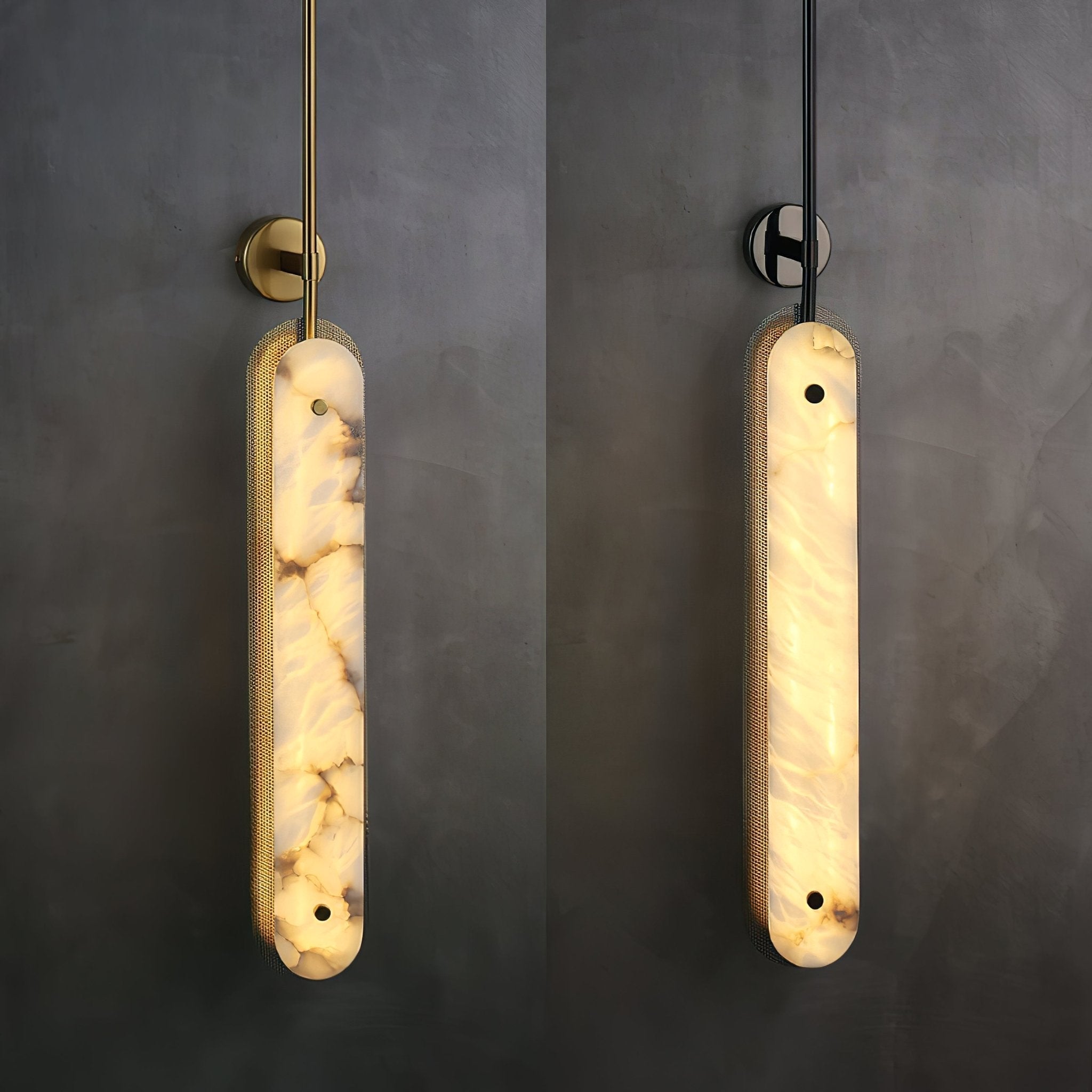 Lysandra Modern Alabaster Wall Light