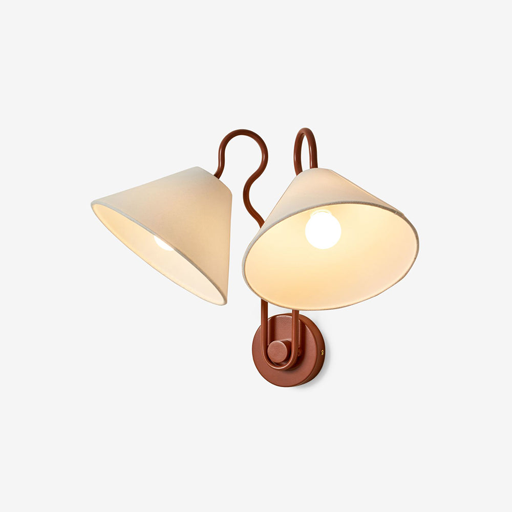 Elthayra Vintage Industrial Fabric Wall Lamp - Letslighting