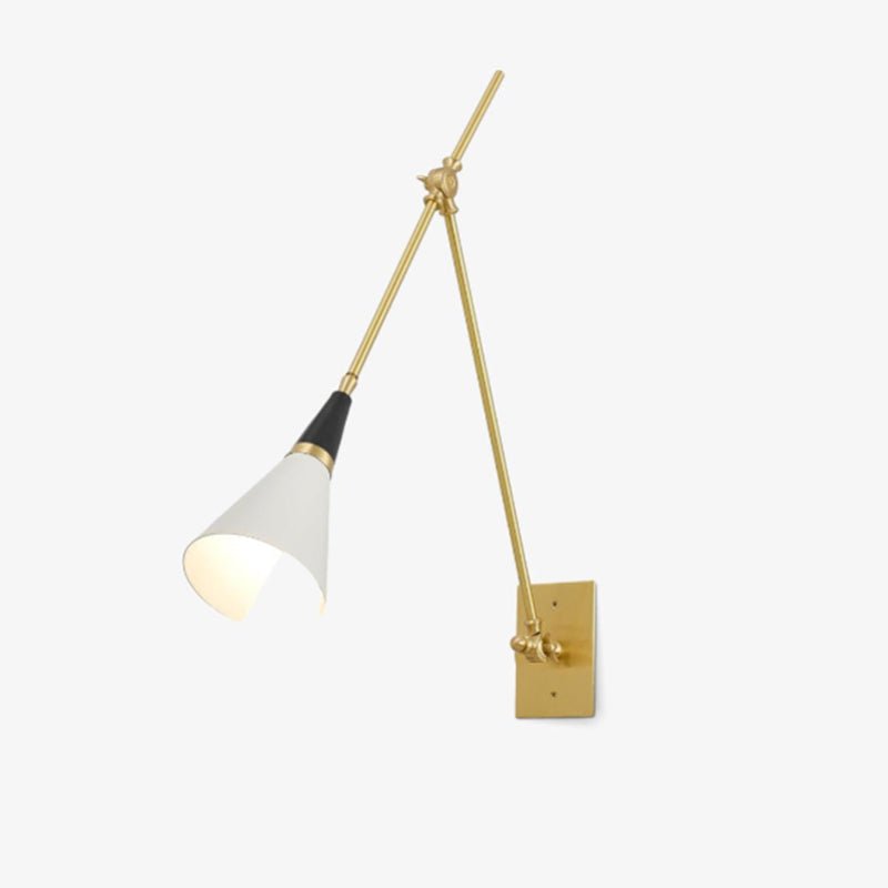 Lindsay Vintage Industrial Glass Wall Lamp - Letslighting