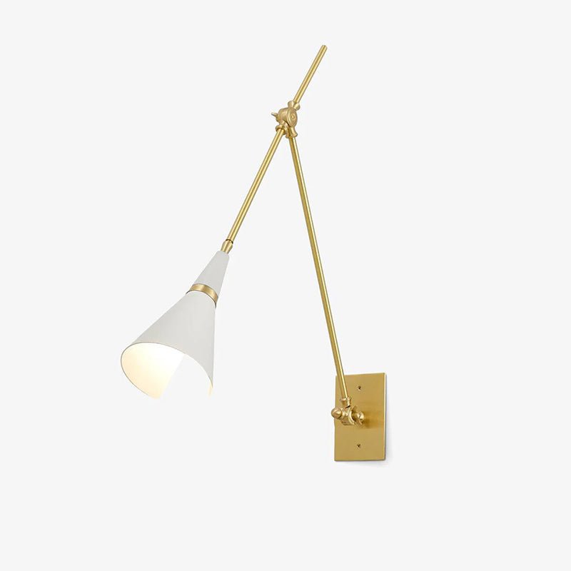 Lindsay Vintage Industrial Glass Wall Lamp - Letslighting