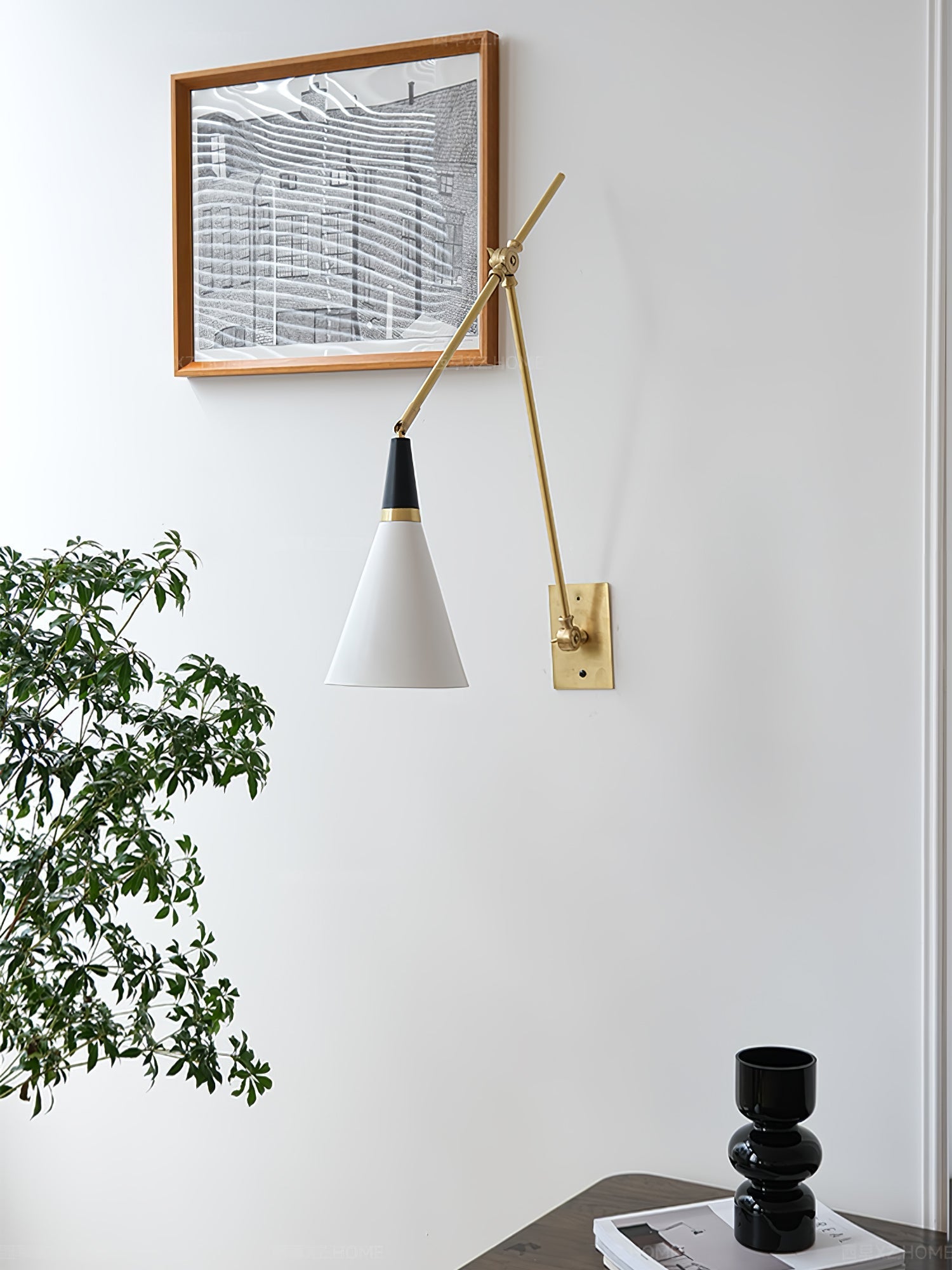 Lindsay Vintage Industrial Glass Wall Lamp - Letslighting
