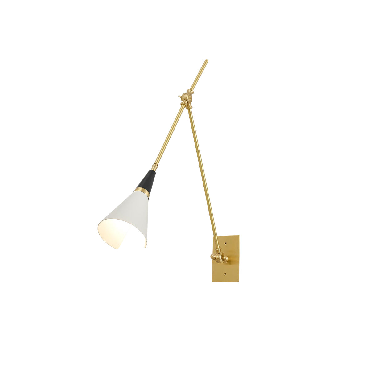 Ersila Modern Minimalist Brass Wall Lamp - Letslighting