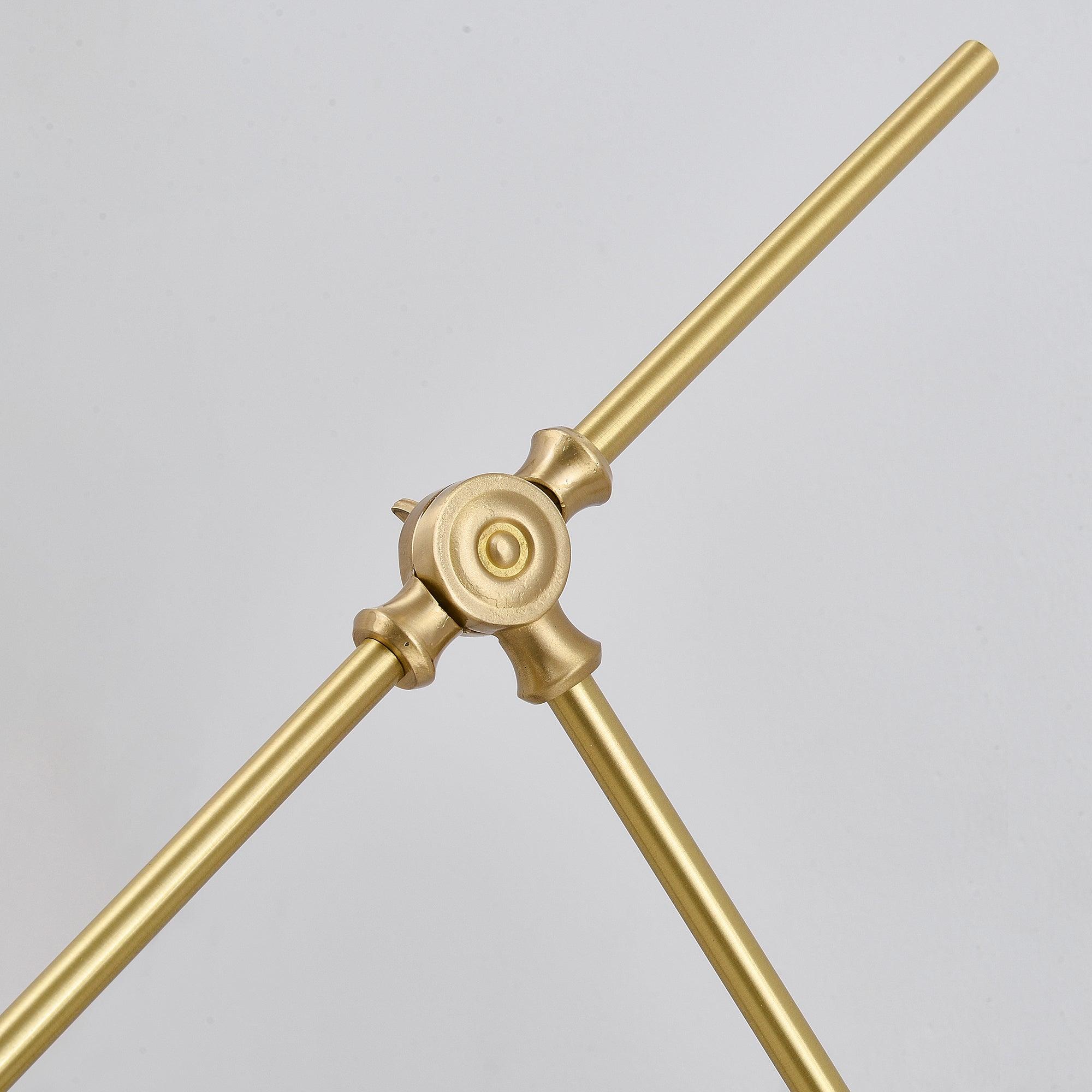 Ersila Modern Minimalist Brass Wall Lamp - Letslighting