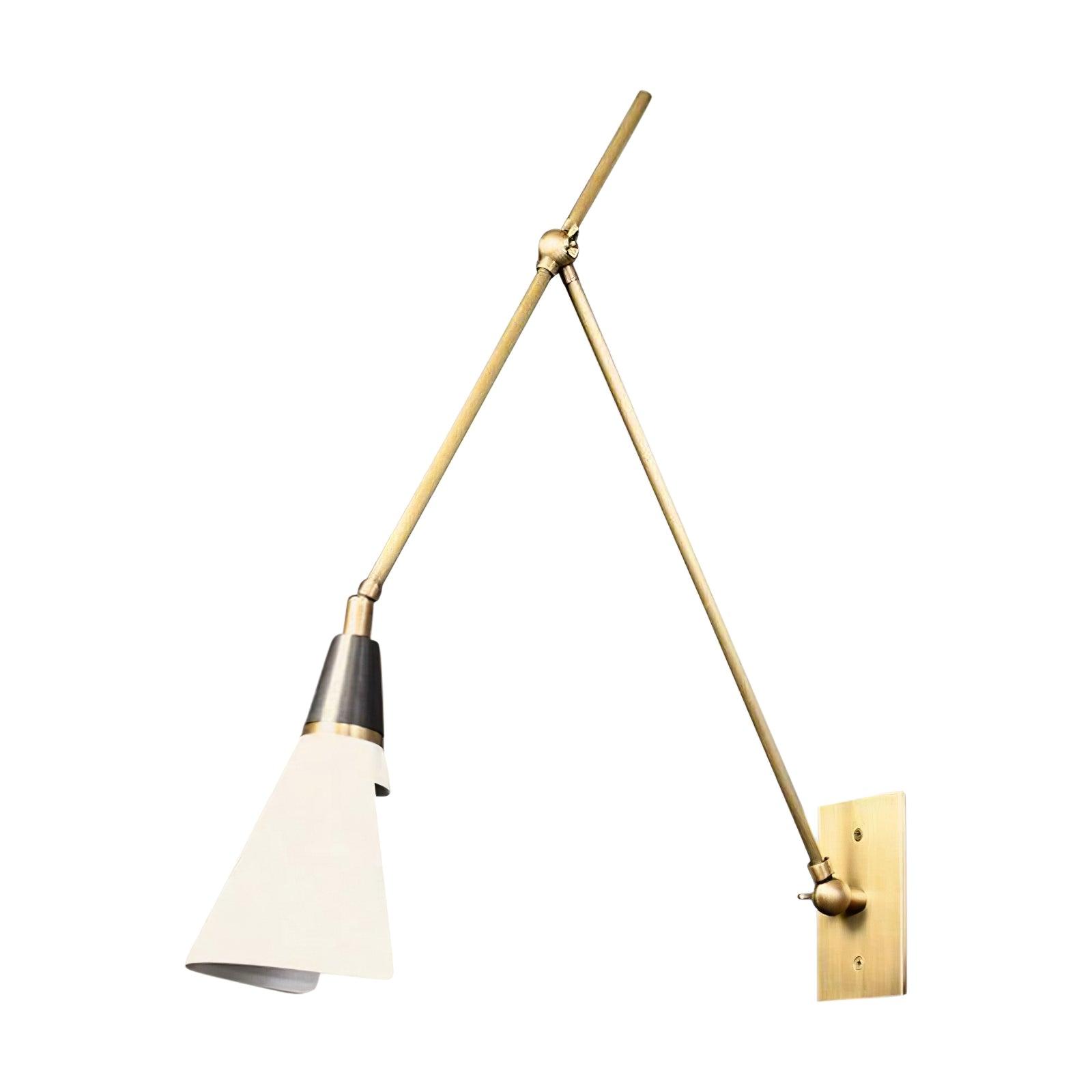 Lindsay Vintage Industrial Glass Wall Lamp - Letslighting
