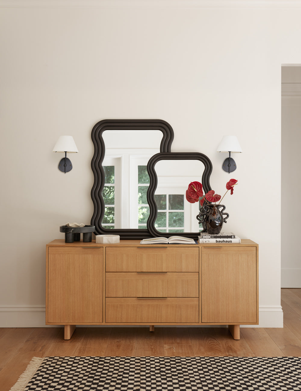 Evynor Vintage Industrial Brass Fabric Wall Lamp - Letslighting