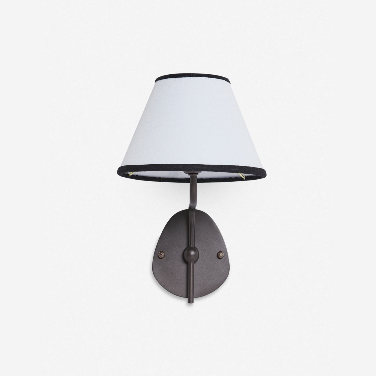 Evynor Vintage Industrial Brass Fabric Wall Lamp - Letslighting