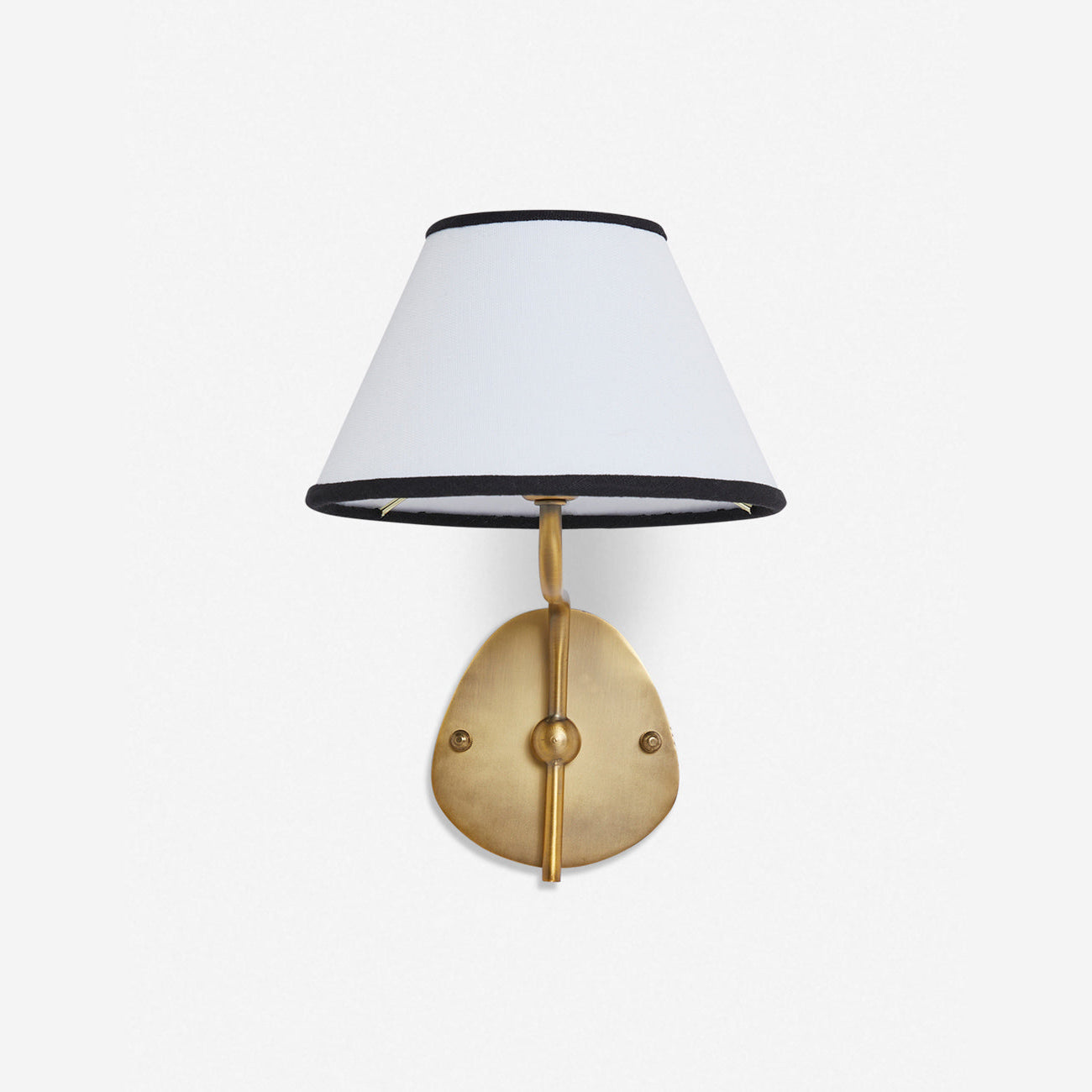 Evynor Vintage Industrial Brass Fabric Wall Lamp - Letslighting