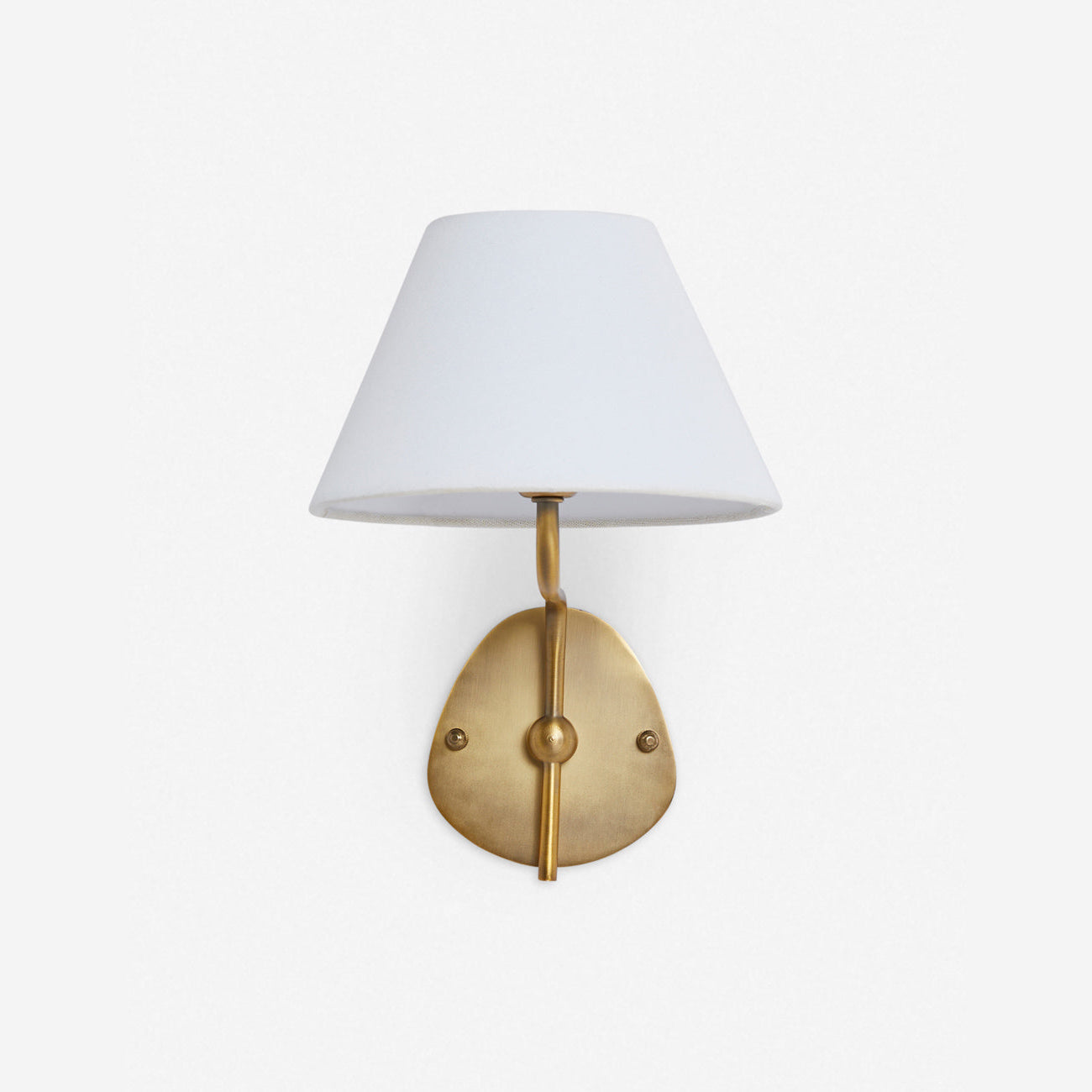 Evynor Vintage Industrial Brass Fabric Wall Lamp - Letslighting