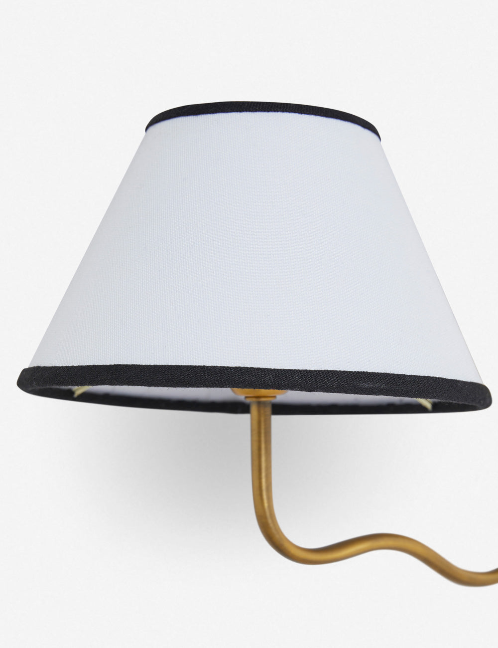 Evynor Vintage Industrial Brass Fabric Wall Lamp - Letslighting