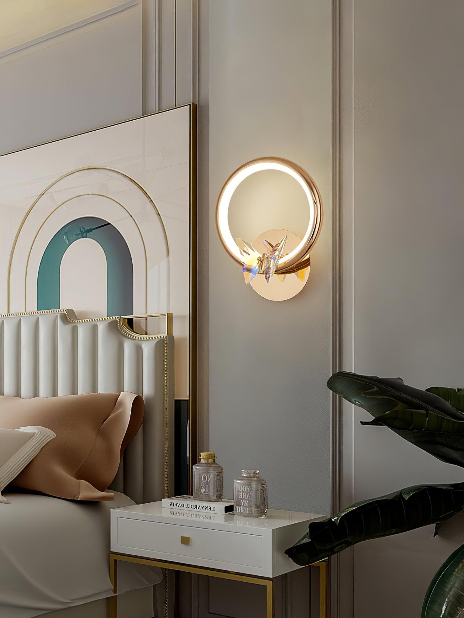 Ersoren Magic Butterfly Crystal Wall Light - Letslighting