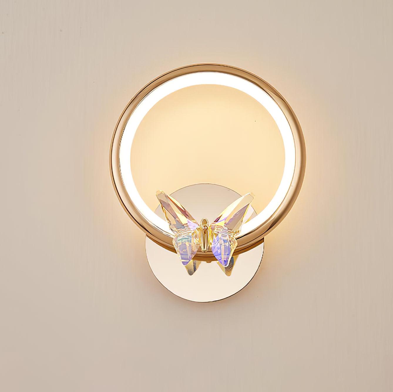 Ersoren Magic Butterfly Crystal Wall Light - Letslighting