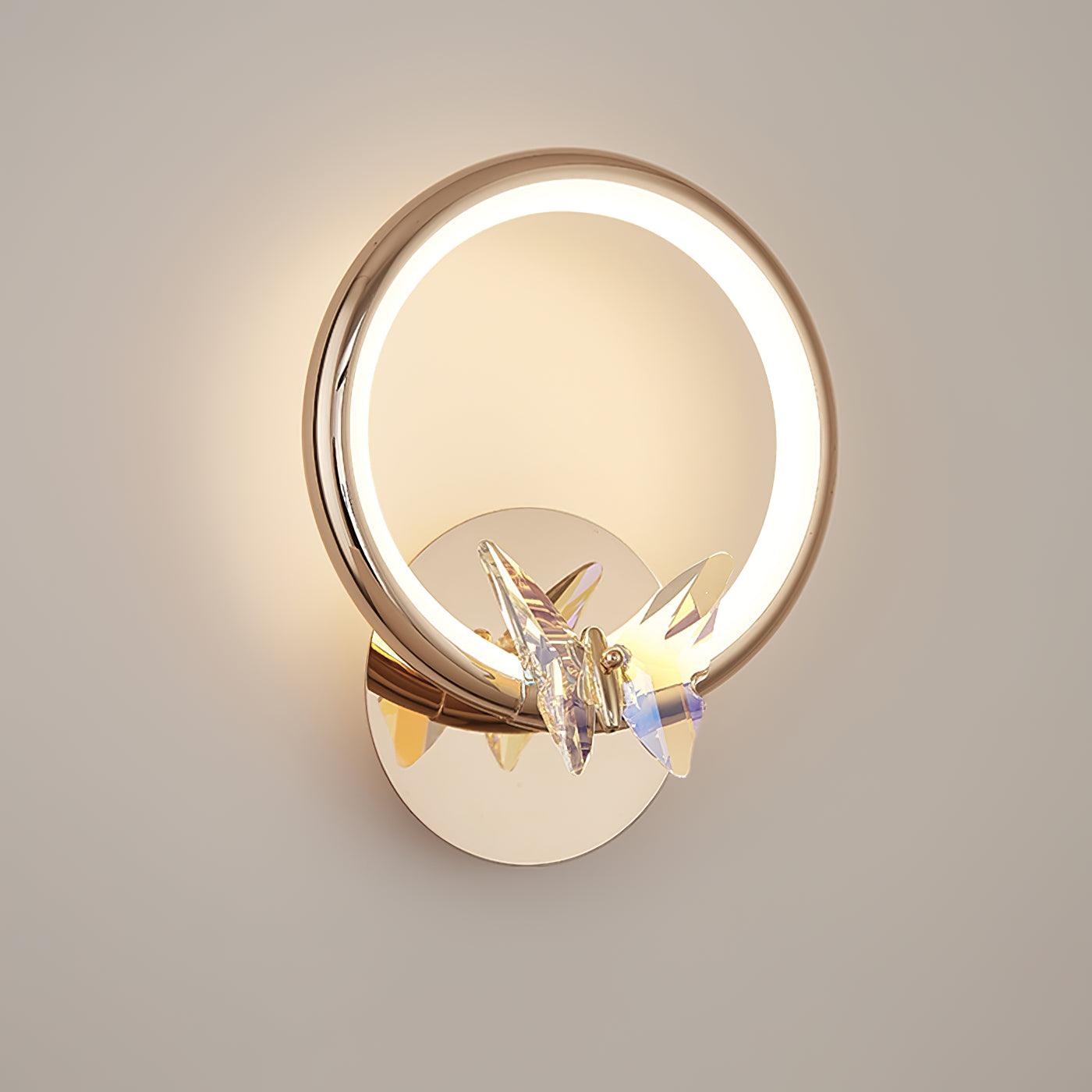 Ersoren Magic Butterfly Crystal Wall Light - Letslighting