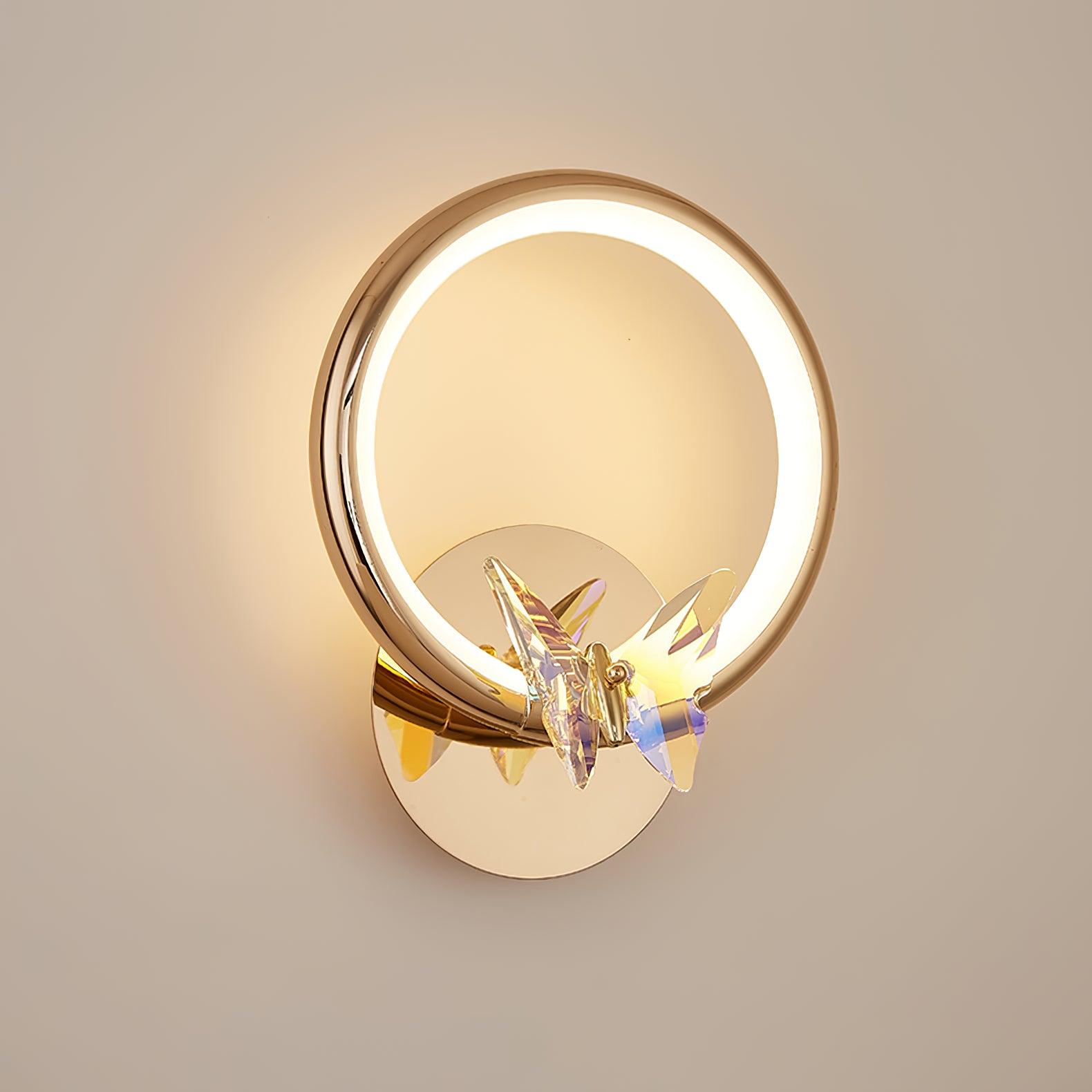 Ersoren Magic Butterfly Crystal Wall Light - Letslighting