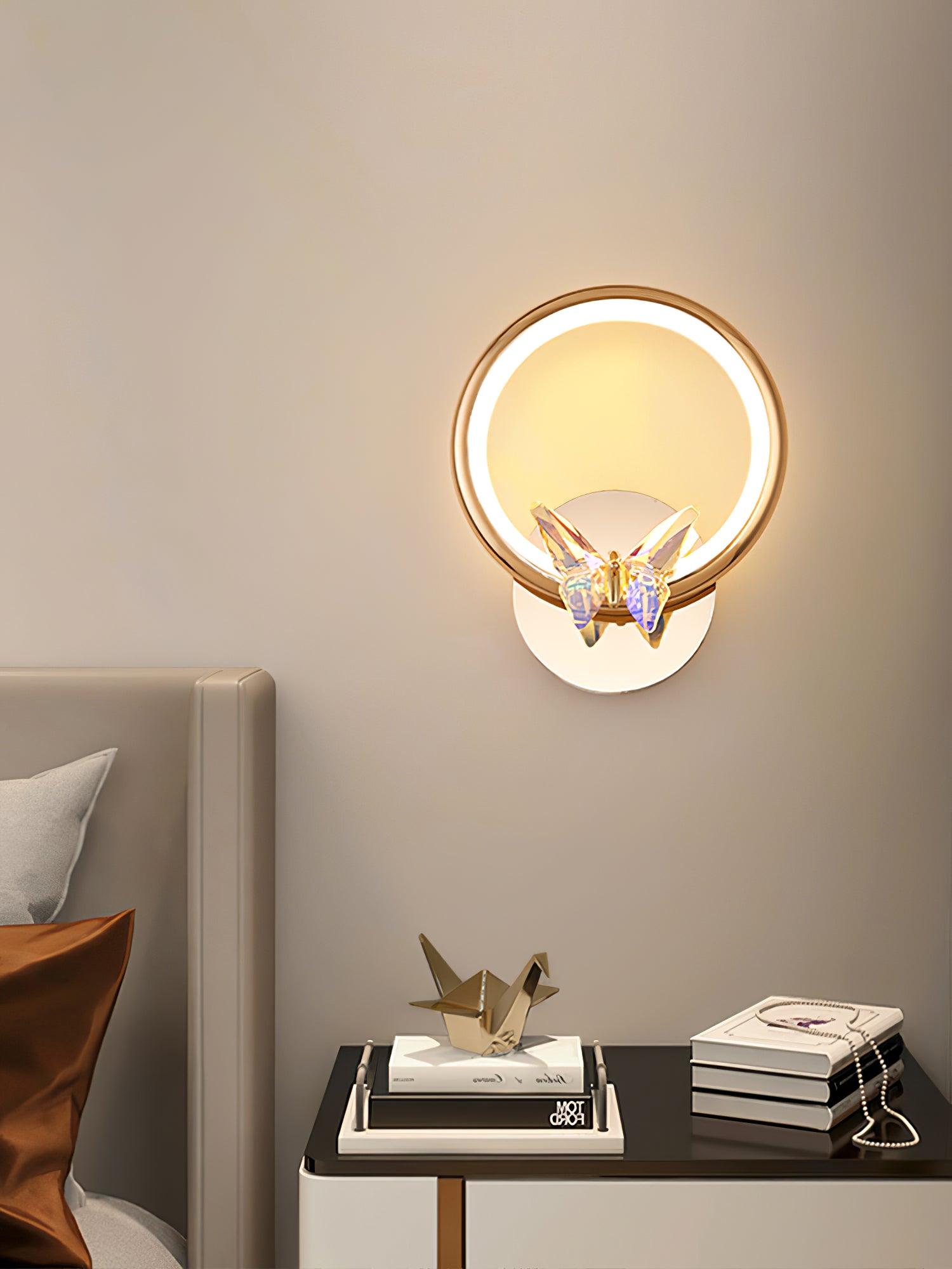 Ersoren Magic Butterfly Crystal Wall Light - Letslighting