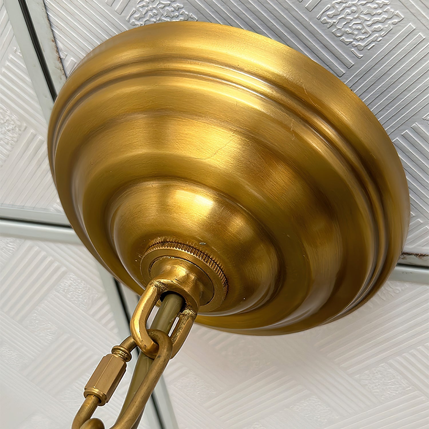 Imiryra Postmodern Luxury Brass Fabric Chandelier - Letslighting