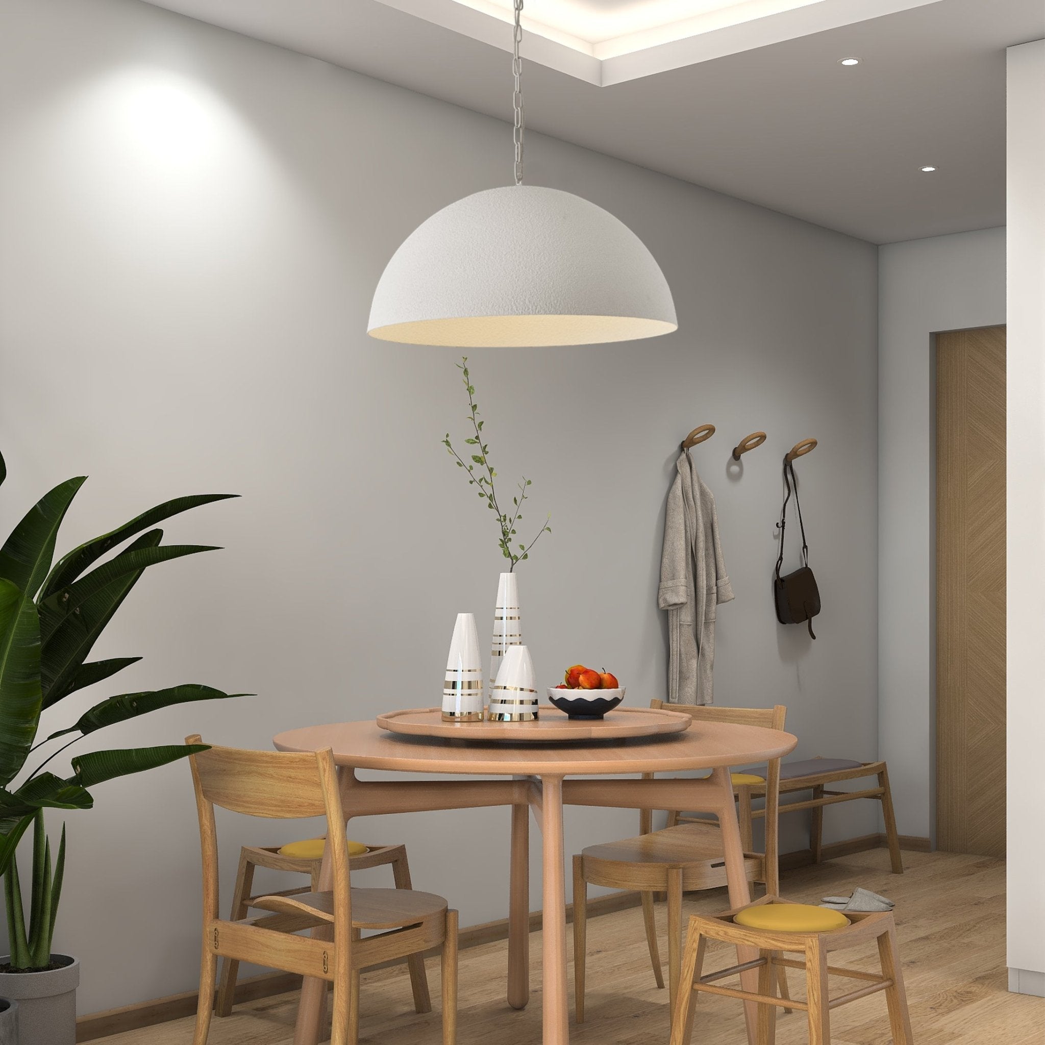 Evsola Modern Minimalist Dome Pendant Lamp - Letslighting