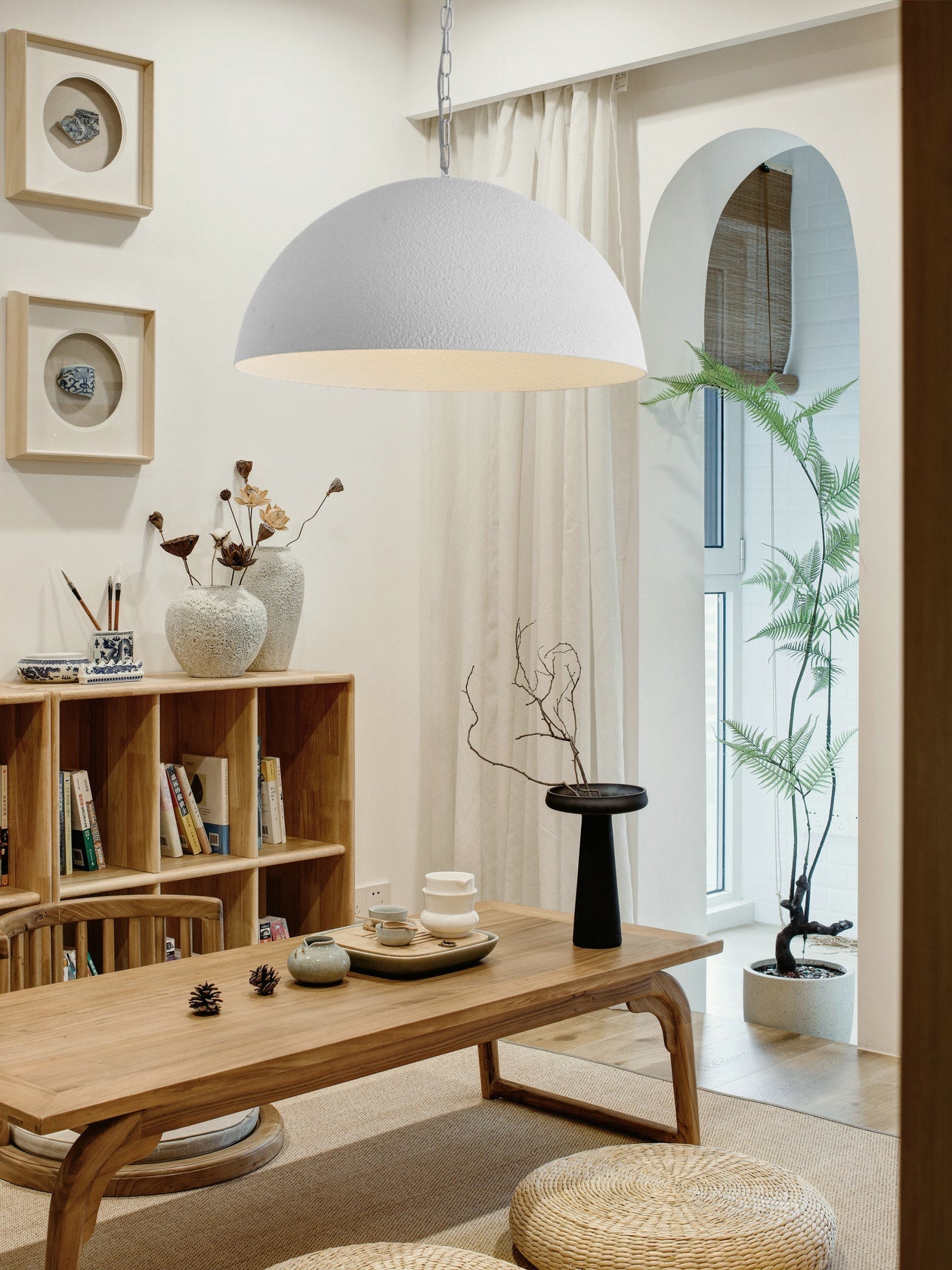 Evsola Modern Minimalist Dome Pendant Lamp - Letslighting