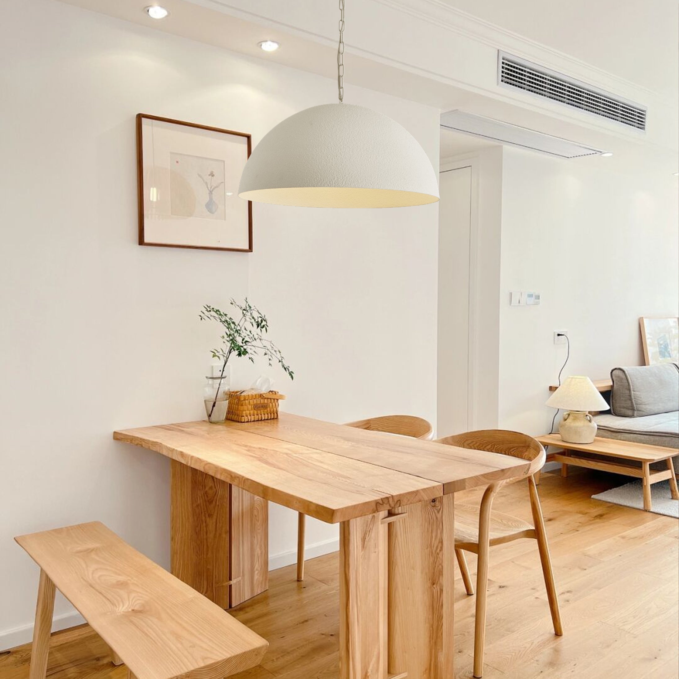 Evsola Modern Minimalist Dome Pendant Lamp - Letslighting