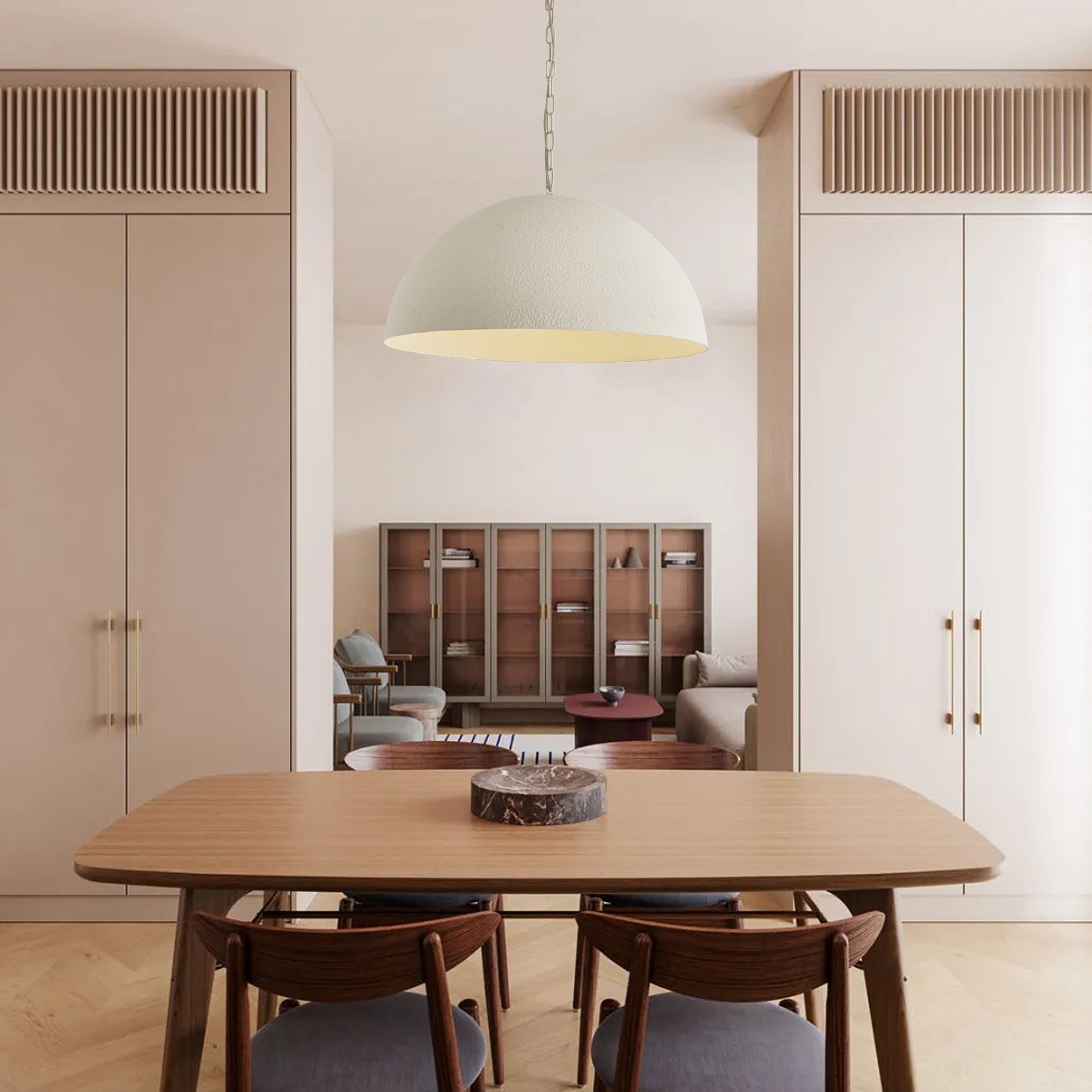 Evsola Modern Minimalist Dome Pendant Lamp - Letslighting