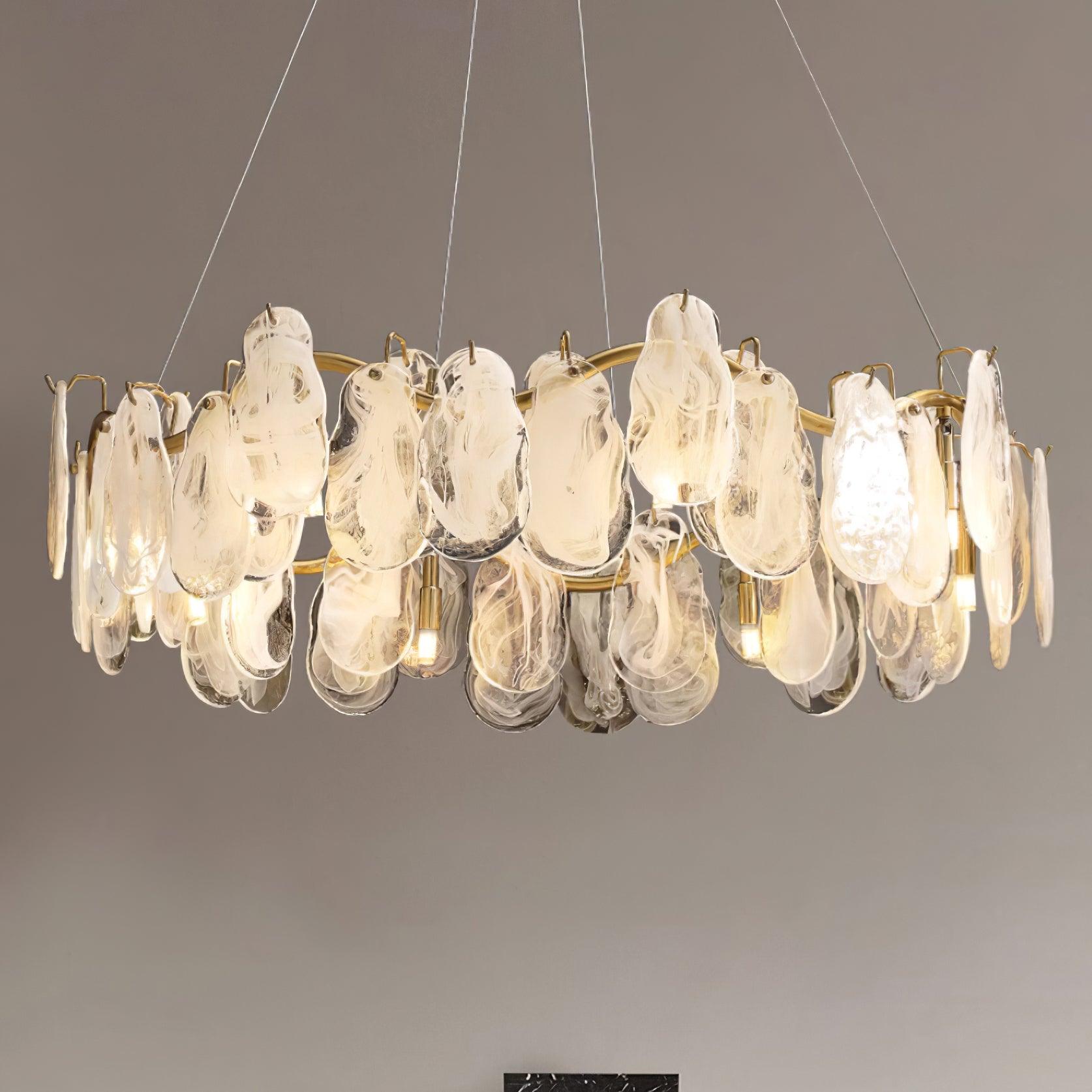 Lustra Chandelier Cloud Glass Panels - Letslighting