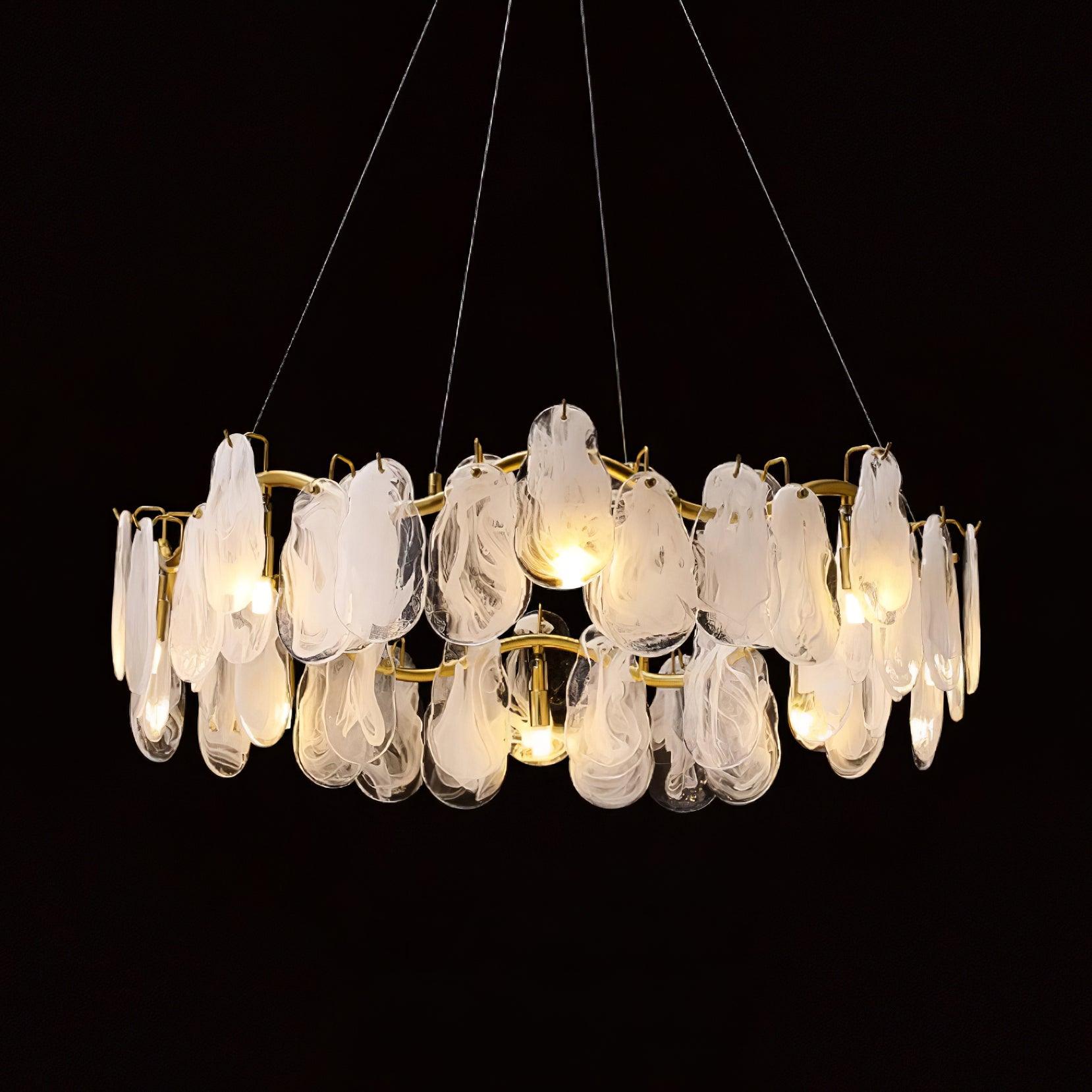 Lustra Chandelier Cloud Glass Panels - Letslighting