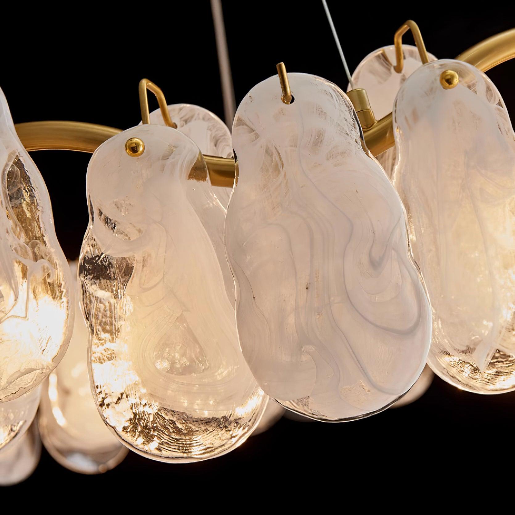 Lustra Chandelier Cloud Glass Panels - Letslighting
