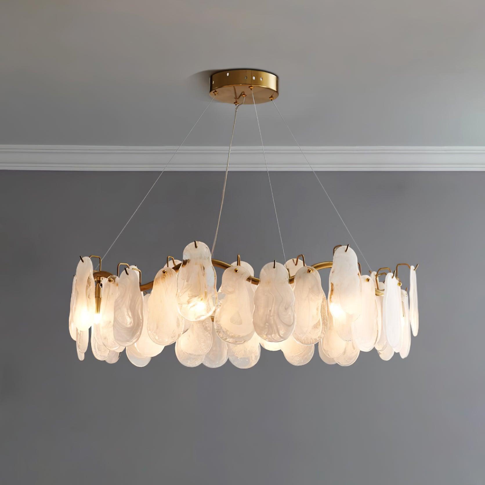 Lustra Chandelier Cloud Glass Panels - Letslighting