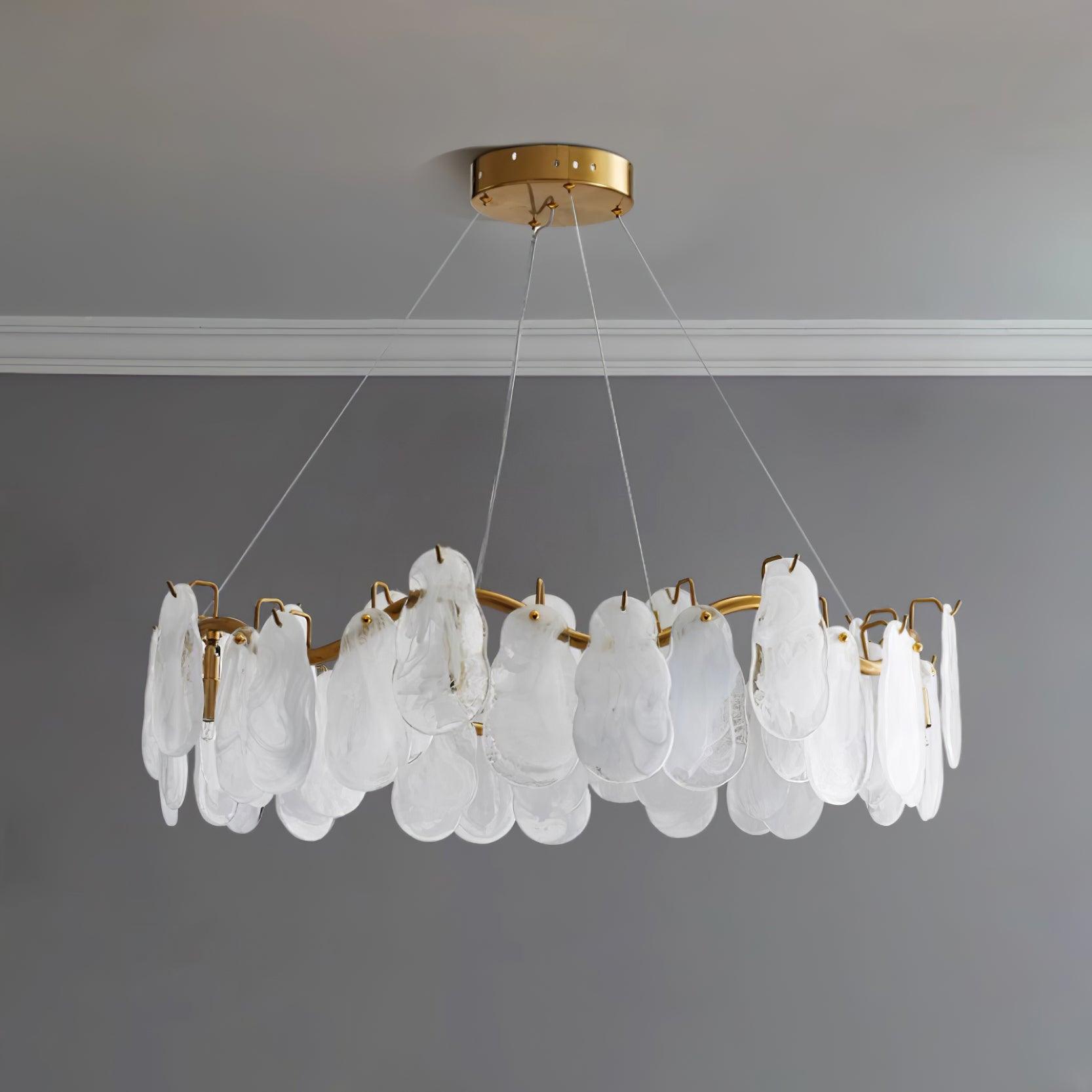 Lustra Chandelier Cloud Glass Panels - Letslighting