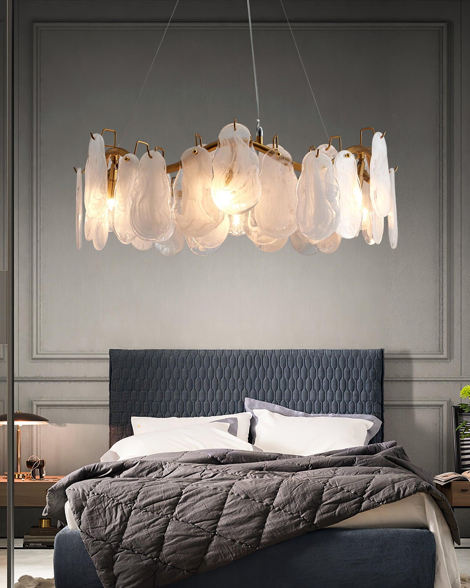 Lustra Chandelier Cloud Glass Panels - Letslighting