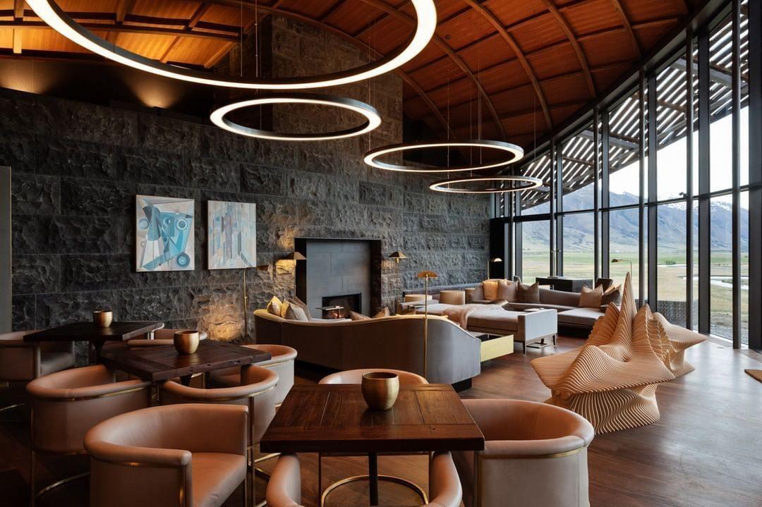 Lustra Pendant Light LED Ring Gold Modern 3-Ring - Letslighting