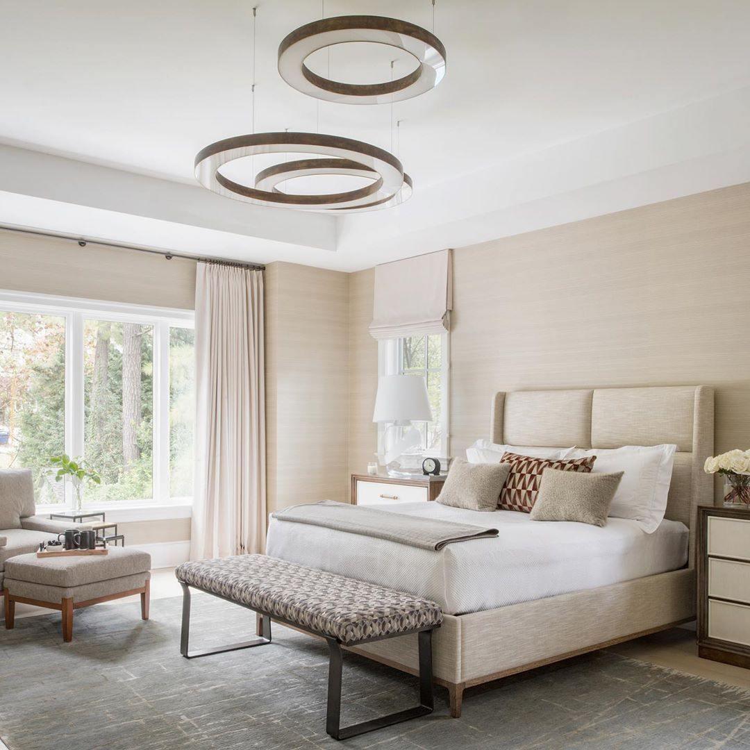 Lustra Pendant Light LED Ring Gold Modern 3-Ring - Letslighting