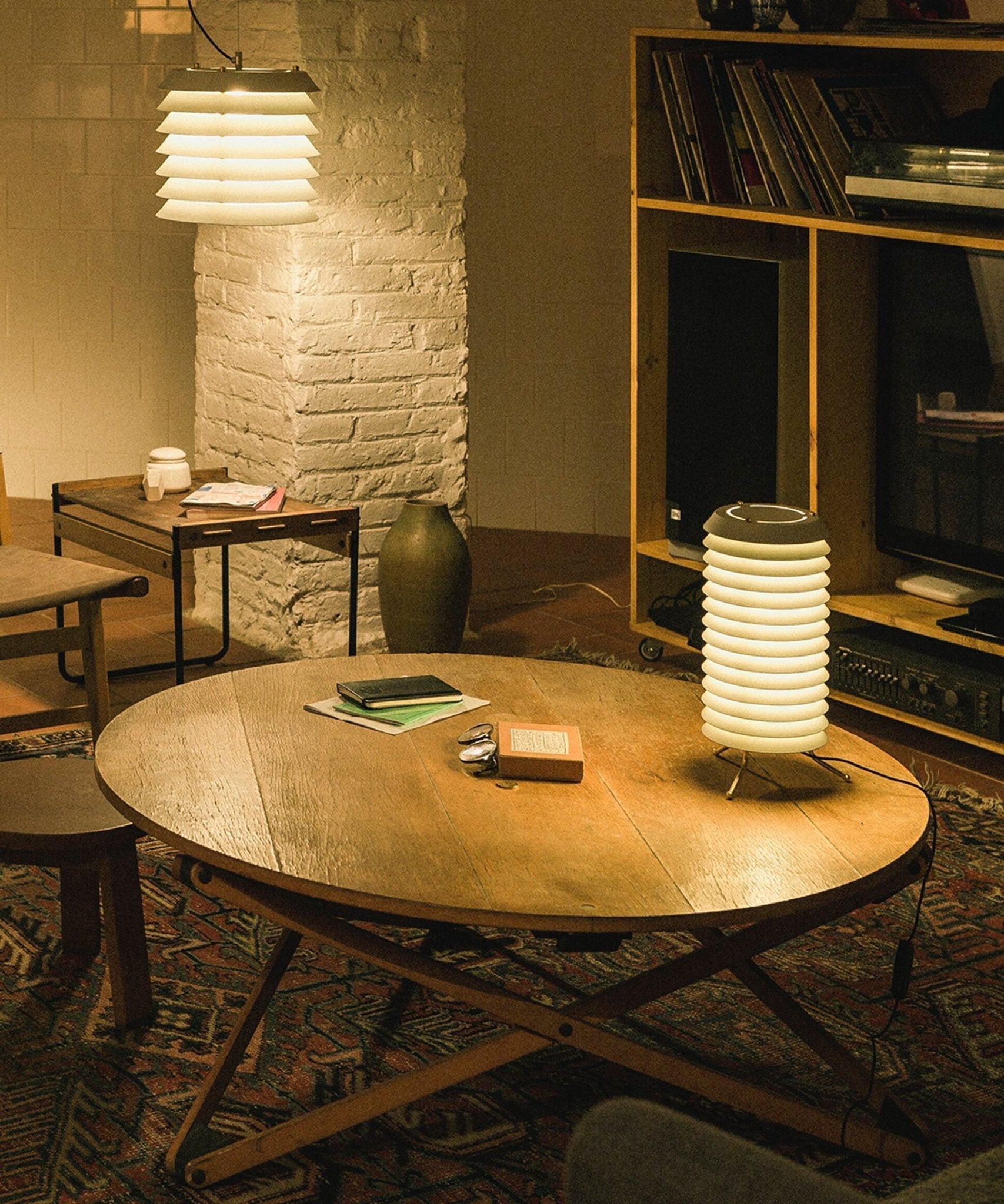 Kora Lattice Scandinavian Table Lamp - Letslighting