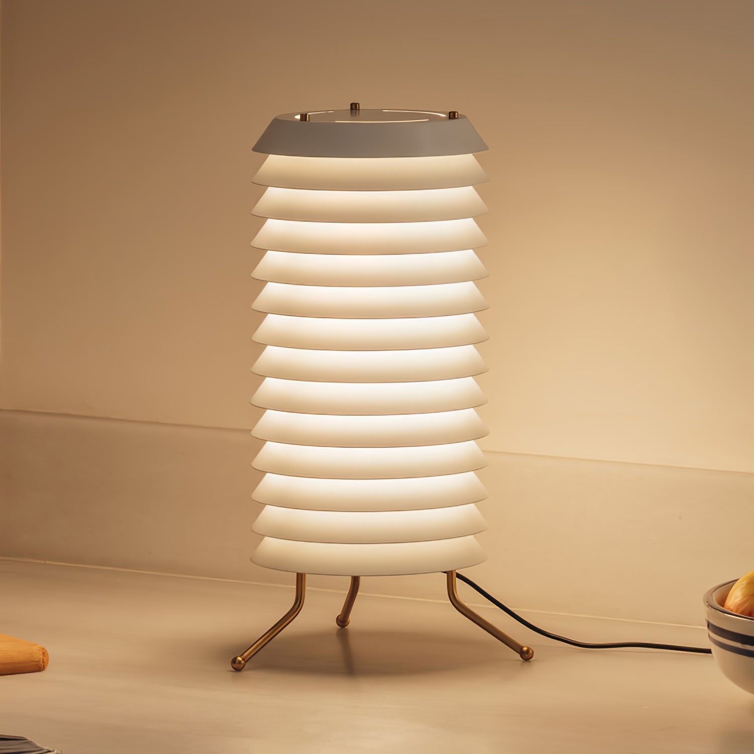 Kora Lattice Scandinavian Table Lamp - Letslighting