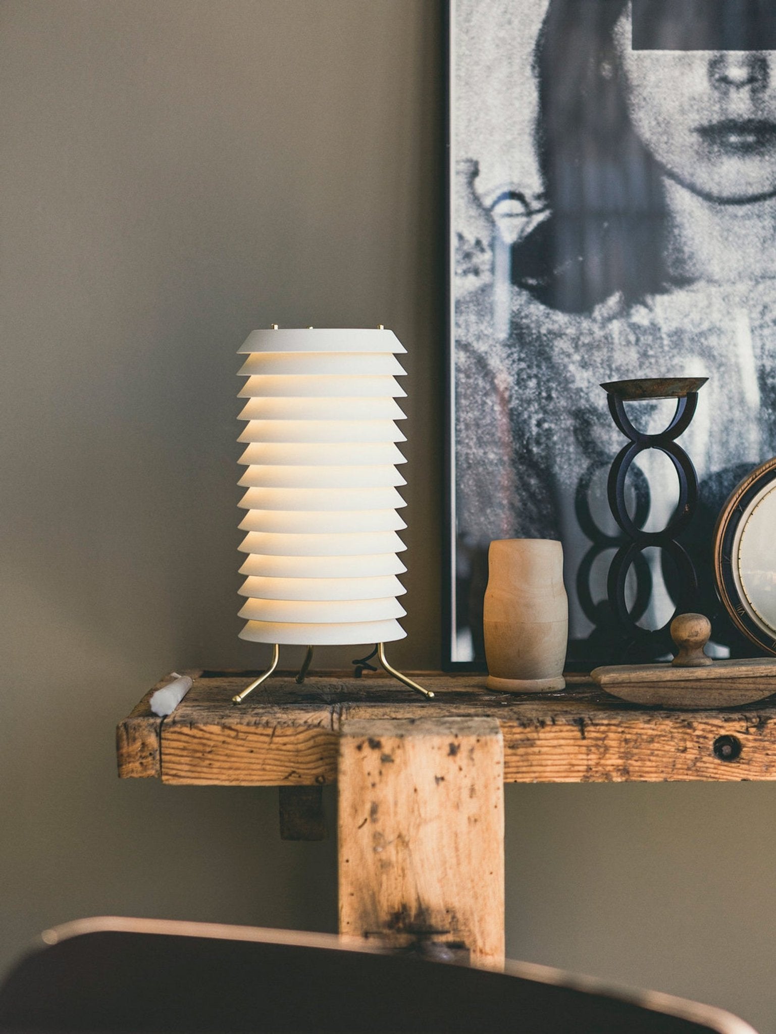 Kora Lattice Scandinavian Table Lamp - Letslighting