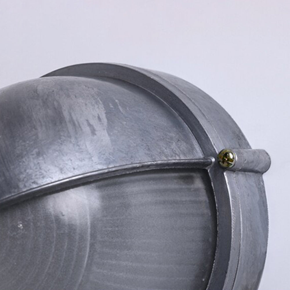 Ray Modern Round/Ellipse Outdoor Waterproof Wall Lamp, 2 Colors