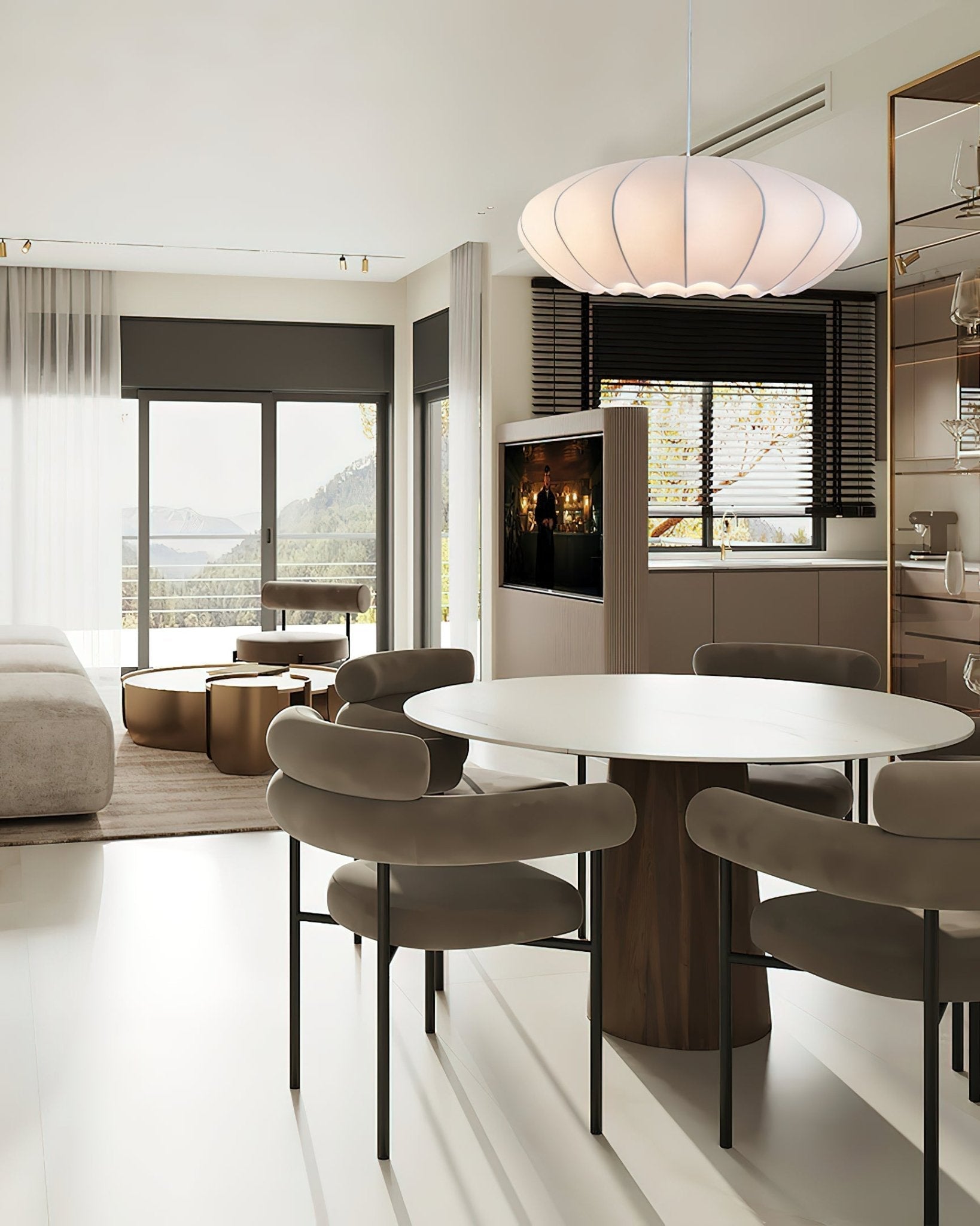 Petalat Silk Elegant Pendant Lamp - Letslighting