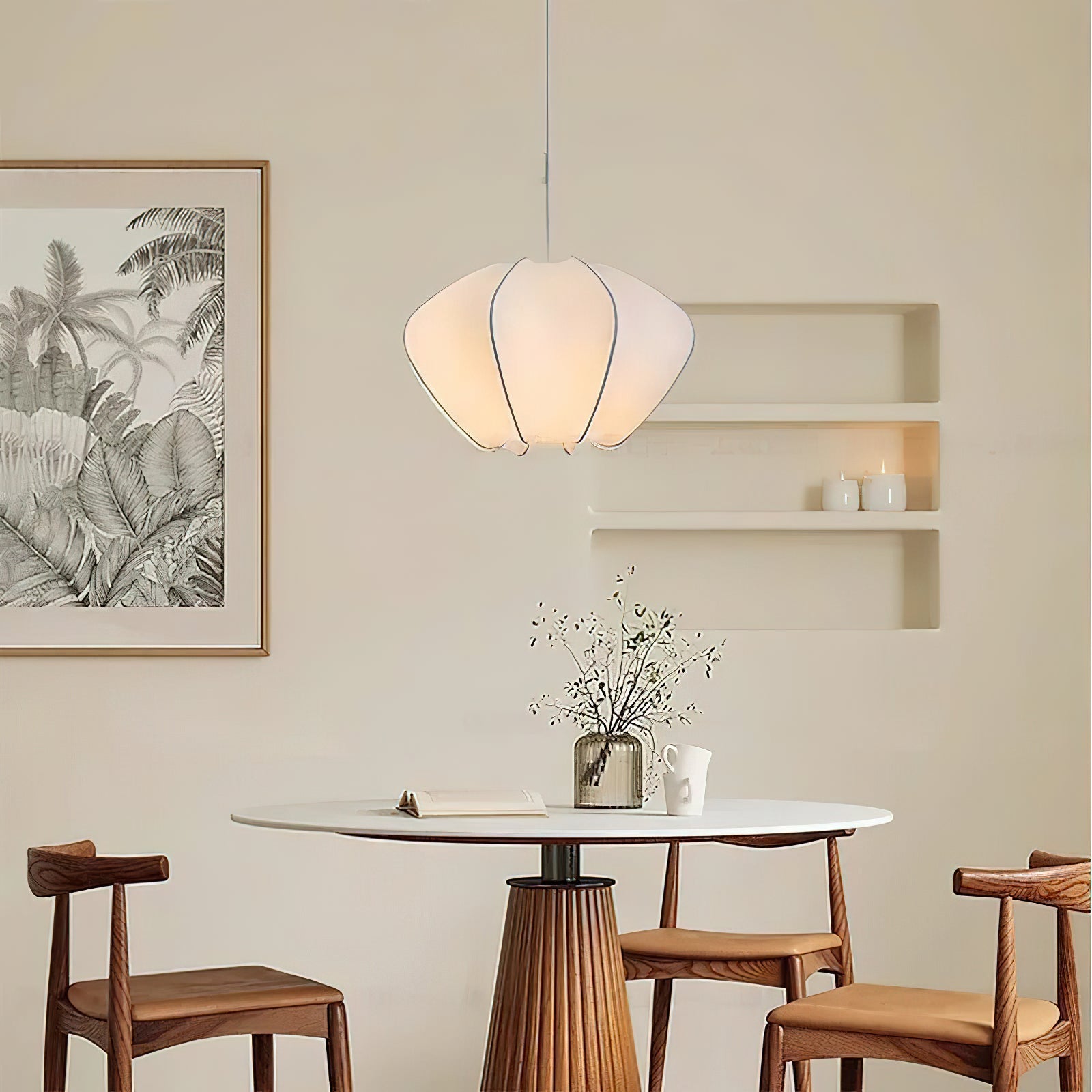 Petalat Silk Elegant Pendant Lamp - Letslighting